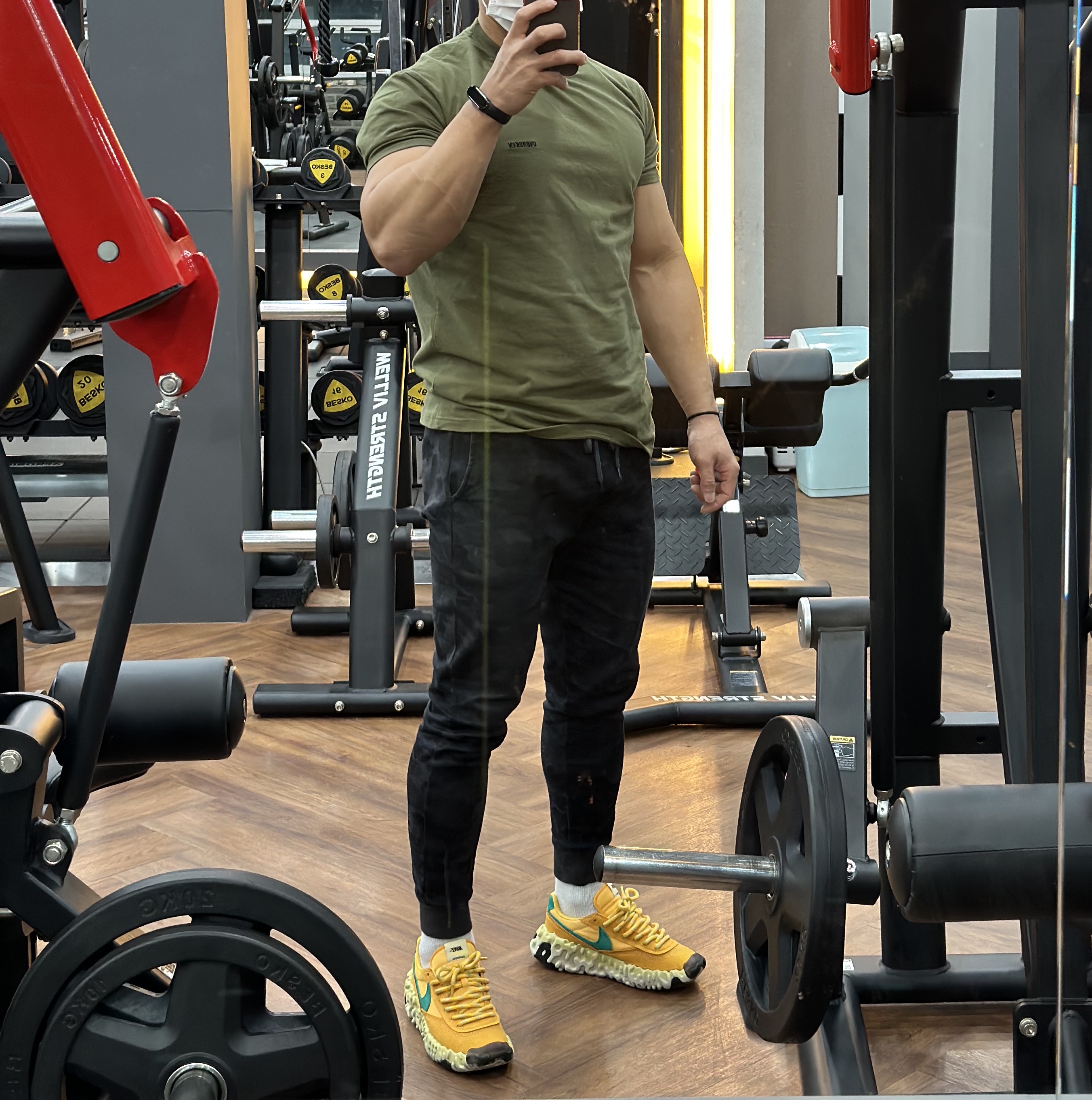 Nike Overbreak SP Khaki 착용 스타일 - 1