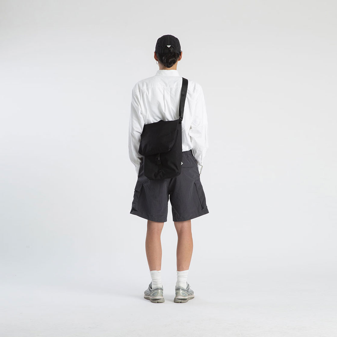 파운드 포켓 딤 크로스 백 블랙(Found Pocket Dim Cross Bag Black) - 5
