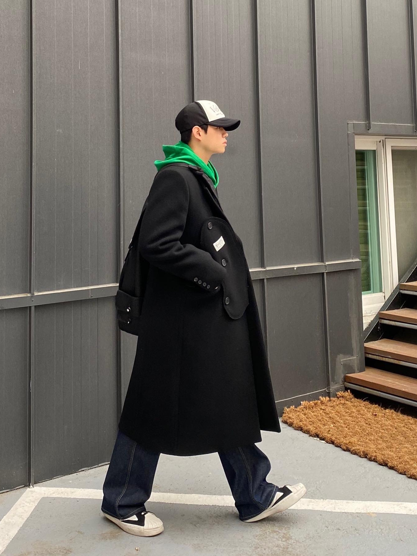 Y-3 Yohji Star White 착용 스타일 - 2