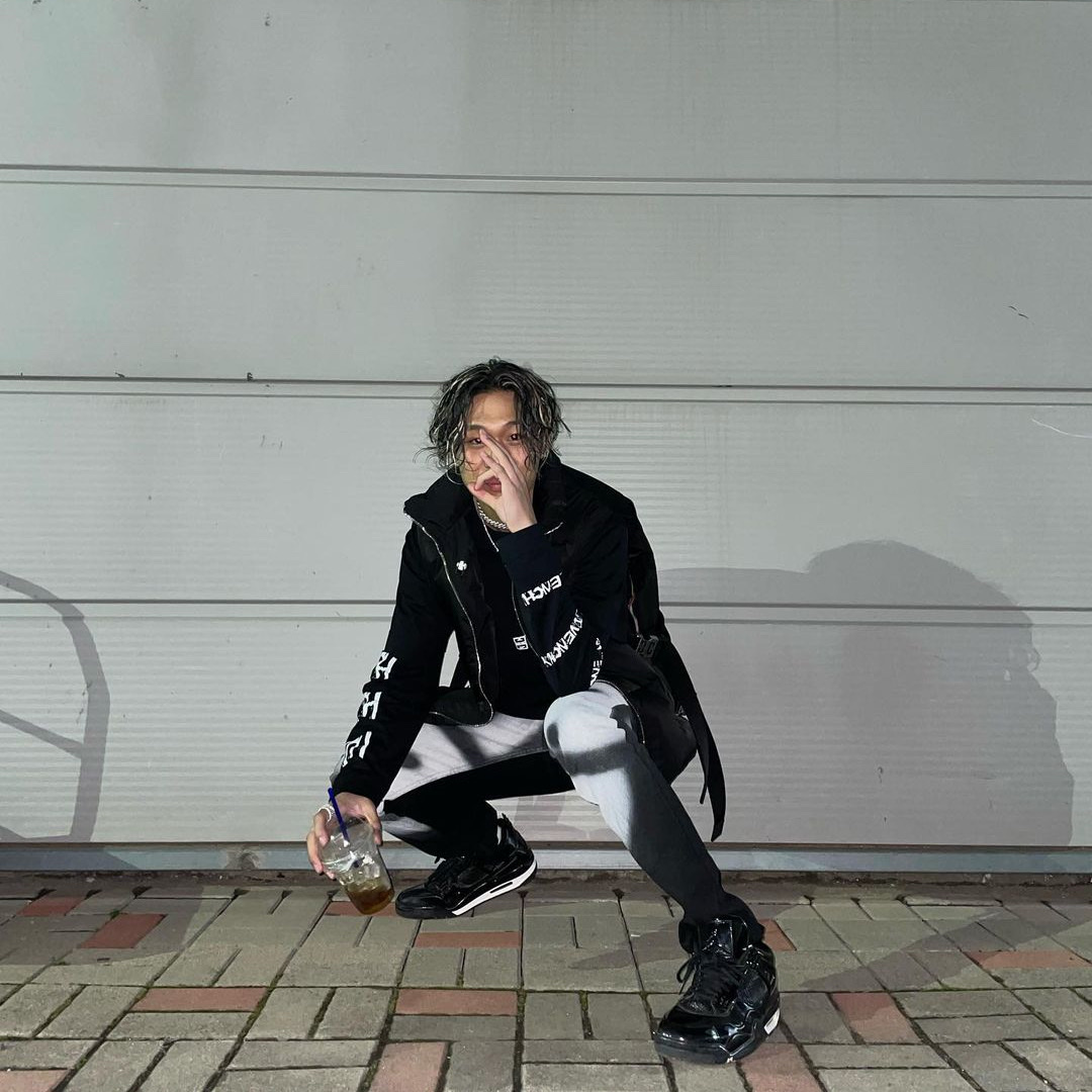 Jordan 4 Retro 11Lab4 Black 착용 스타일 - 2