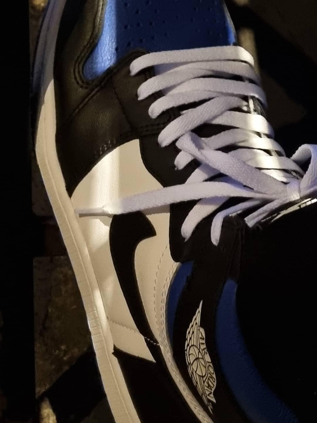 Jordan 1 Retro High OG Royal Toe 착용 스타일