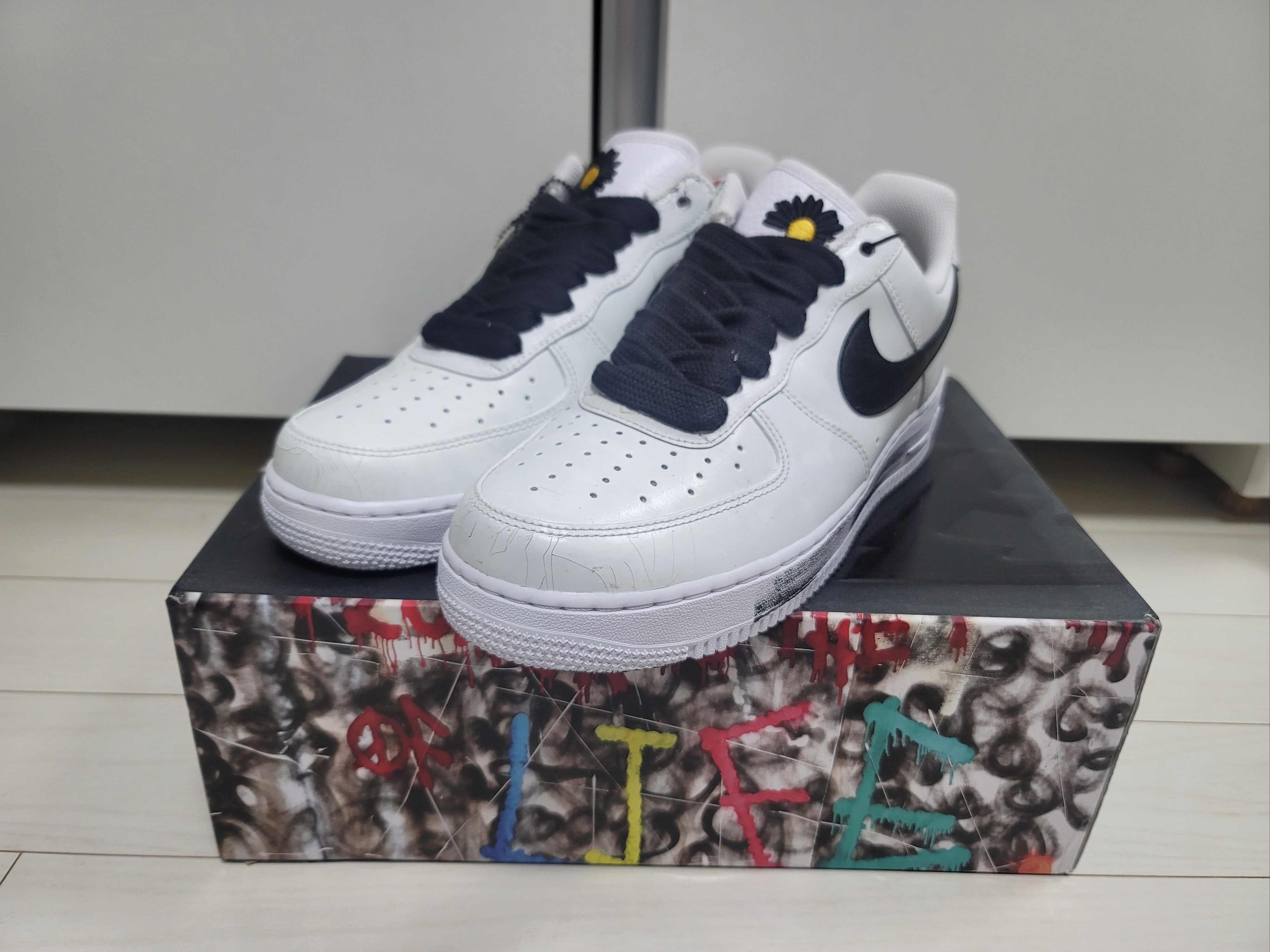 Nike x Peaceminusone Air Force 1 Low Para-Noise 2.0 착용 스타일
