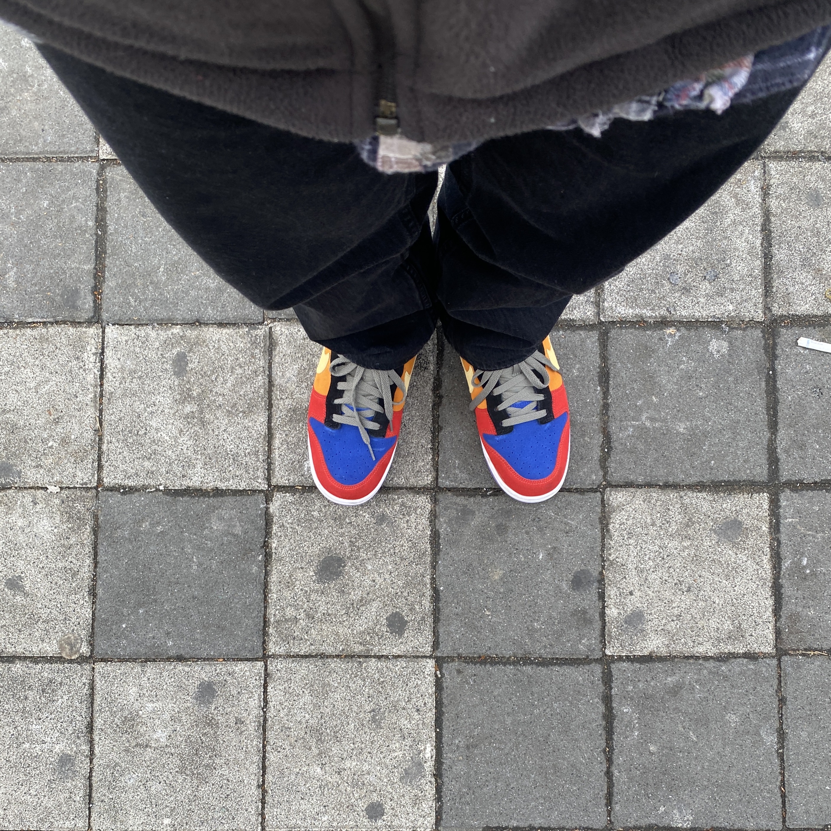 Nike Dunk Low SP Retro Viotech 2019 착용 스타일