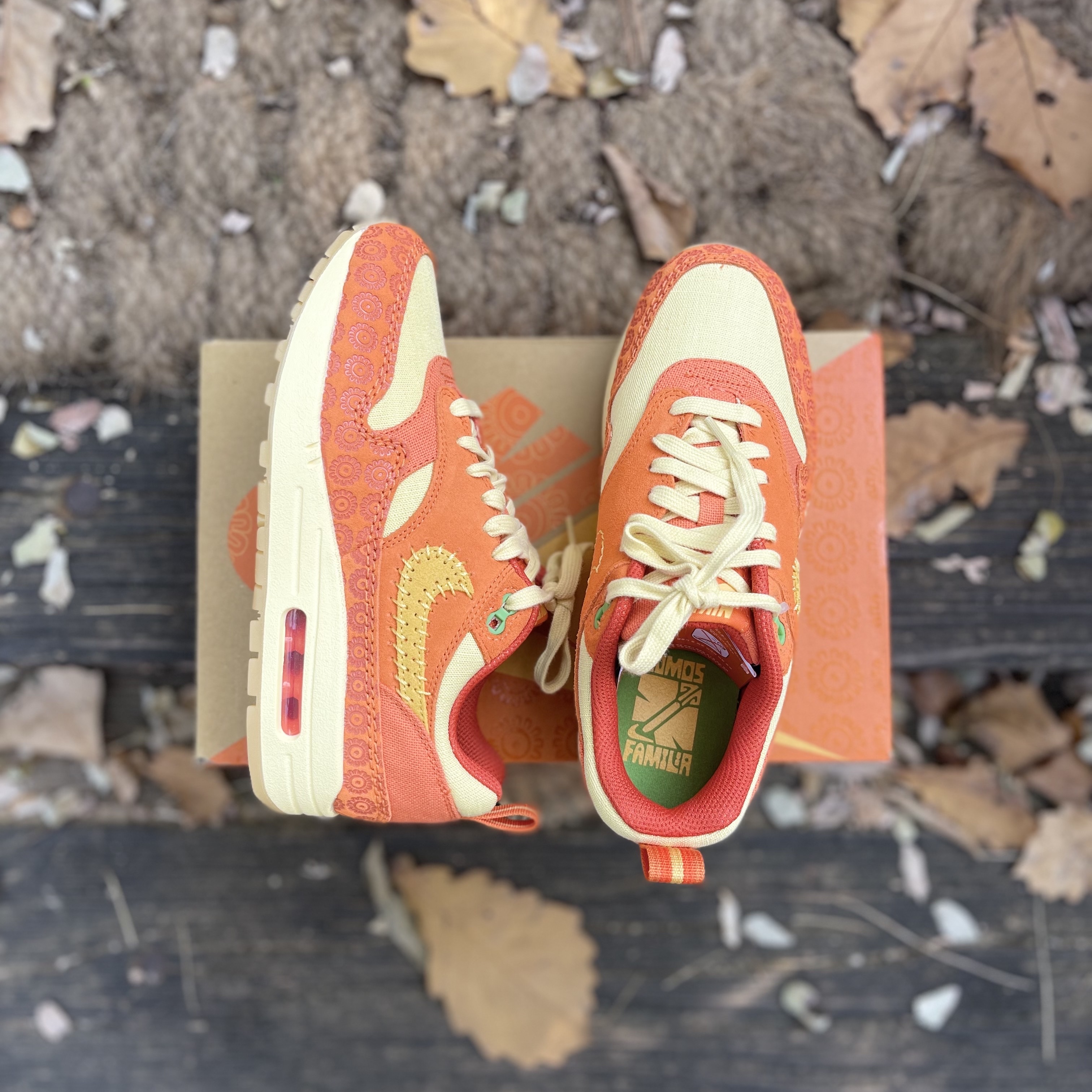 (W) Nike Air Max 1 Somos Familia Dia De Muertos 착용 스타일