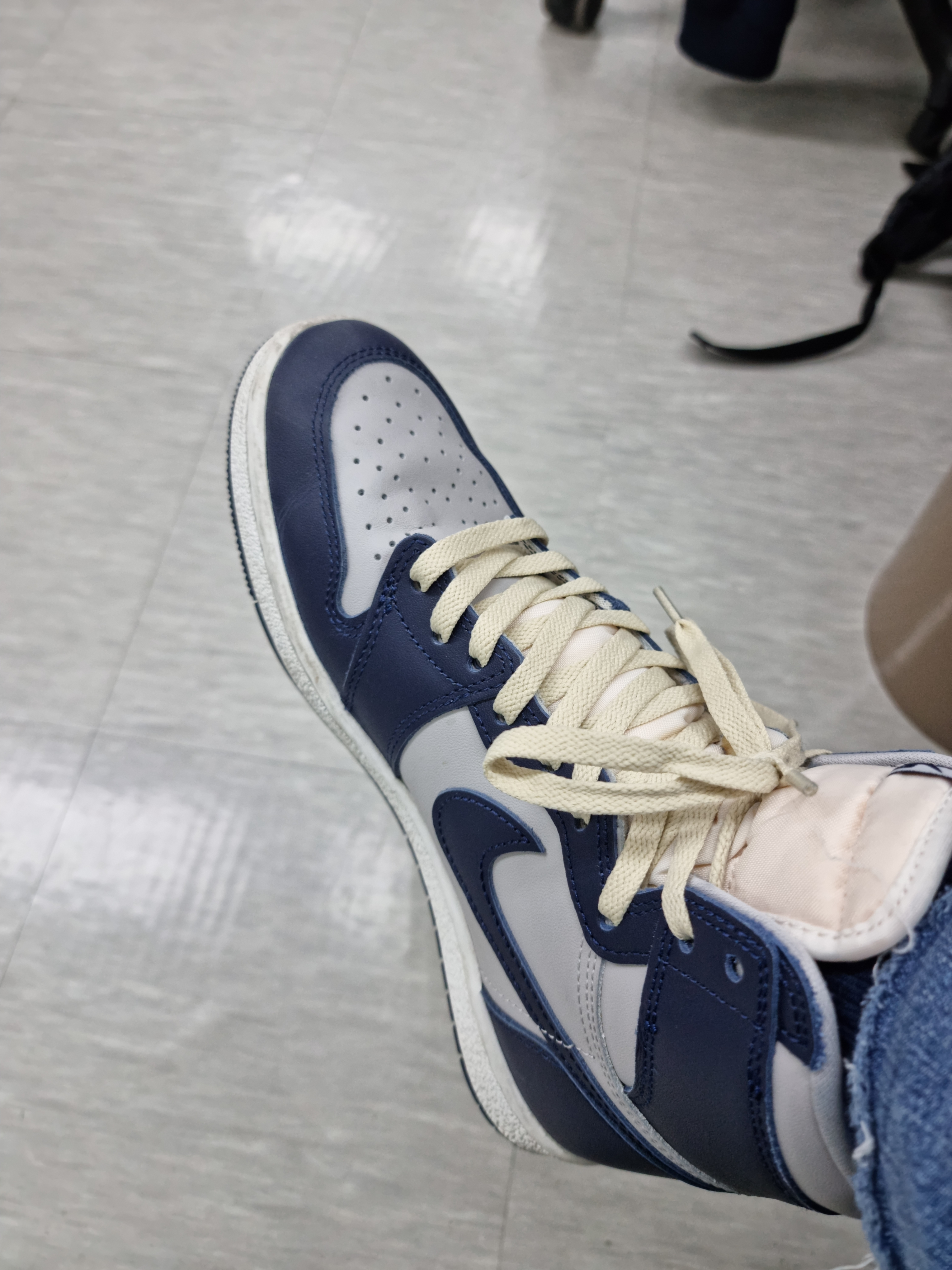 Jordan 1 High 85 College Navy 착용 스타일