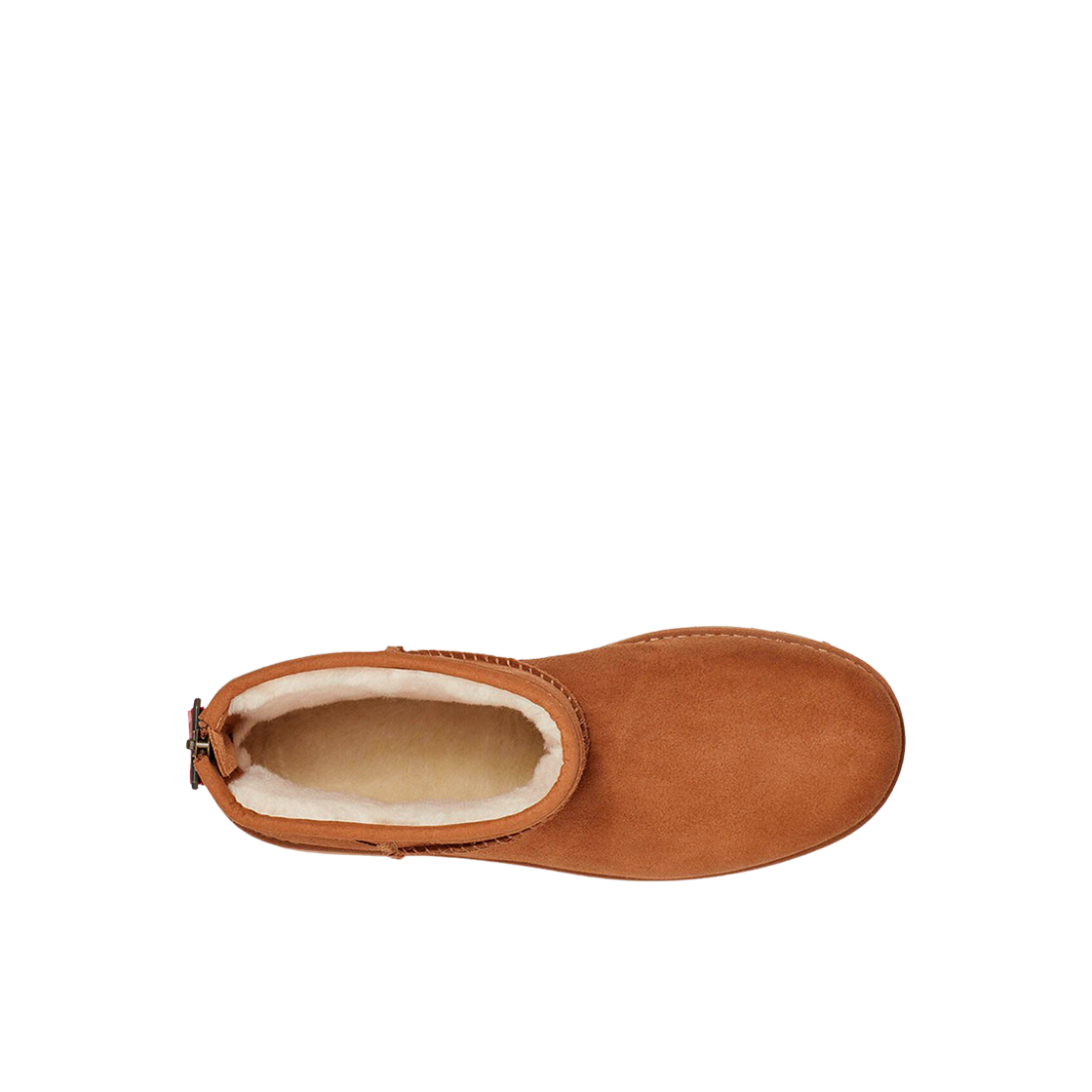 (W) 어그 클래식 미니 로고 지퍼 부츠 체스트넛((W) UGG Classic Mini Logo Zip Boots Chestnut) - 2
