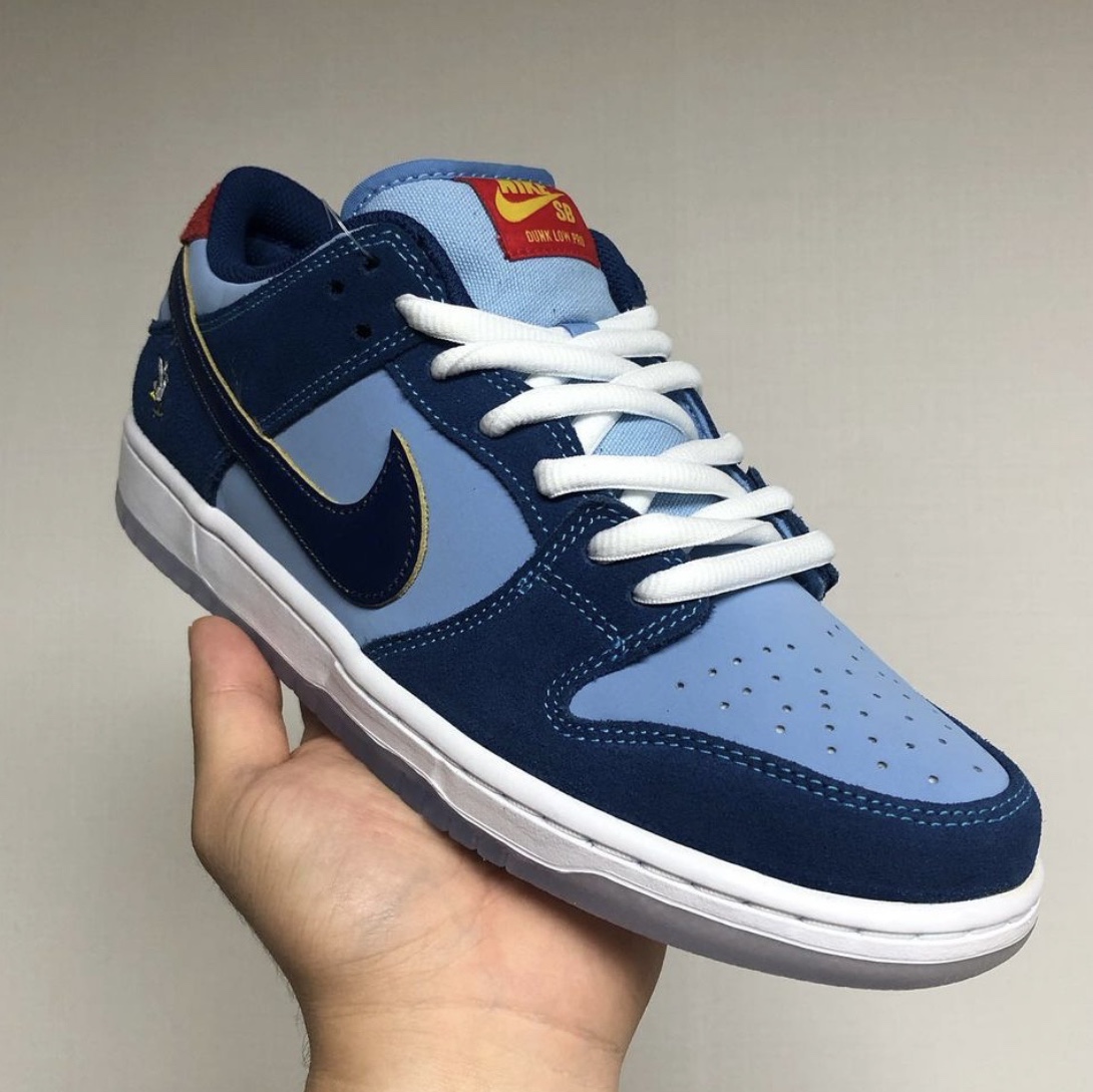 Nike x Why So Sad? SB Dunk Low Pro Coastal Blue 착용 스타일