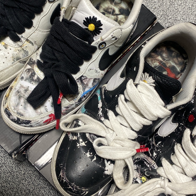 Nike x Peaceminusone Air Force 1 Low Para-Noise, Nike x Peaceminusone Air Force 1 Low Para-Noise 2.0 착용 스타일