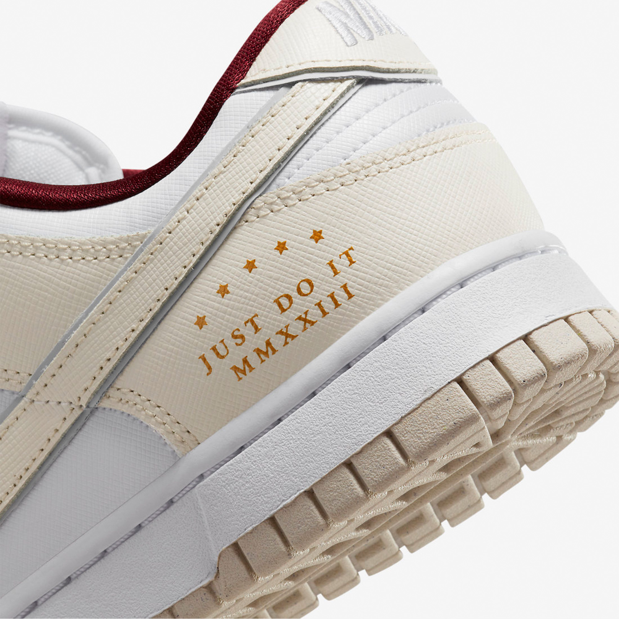 (W) Nike Dunk Low SE White Photon Dust 착용 스타일 - 5