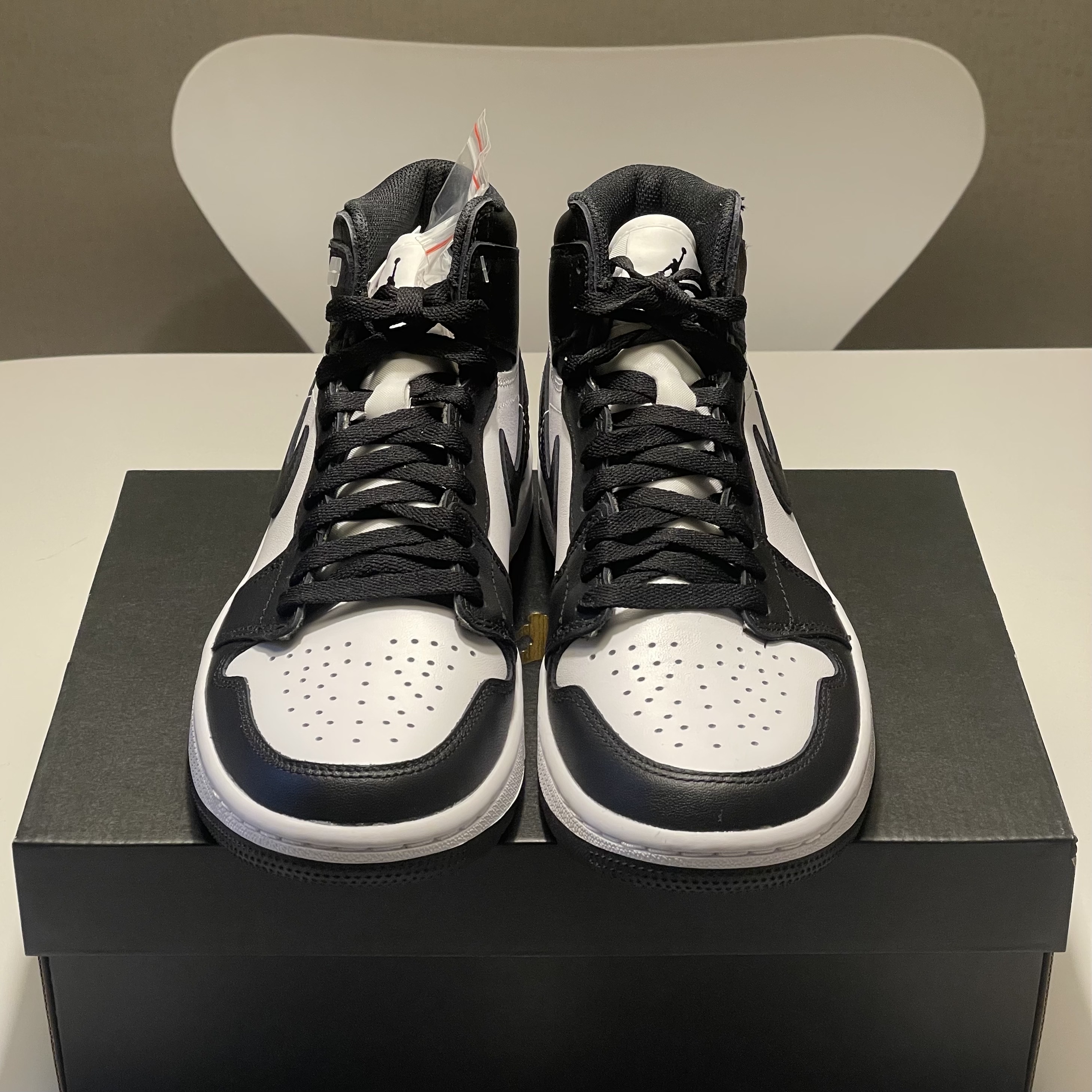 Jordan 1 High Golf White Black 착용 스타일 - 2