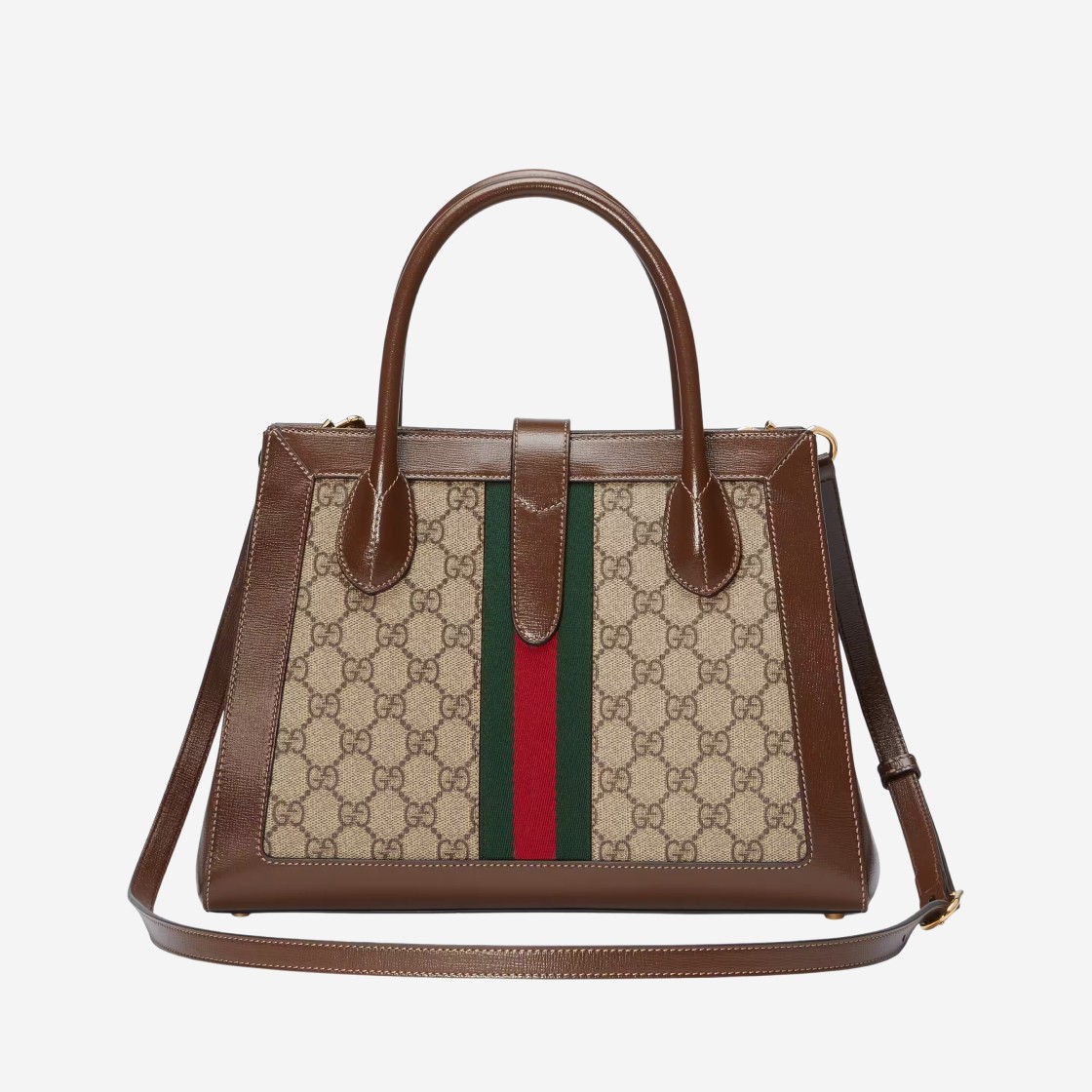 Gucci Jackie 1961 Medium Tote Bag Beige Ebony 상세 이미지 3