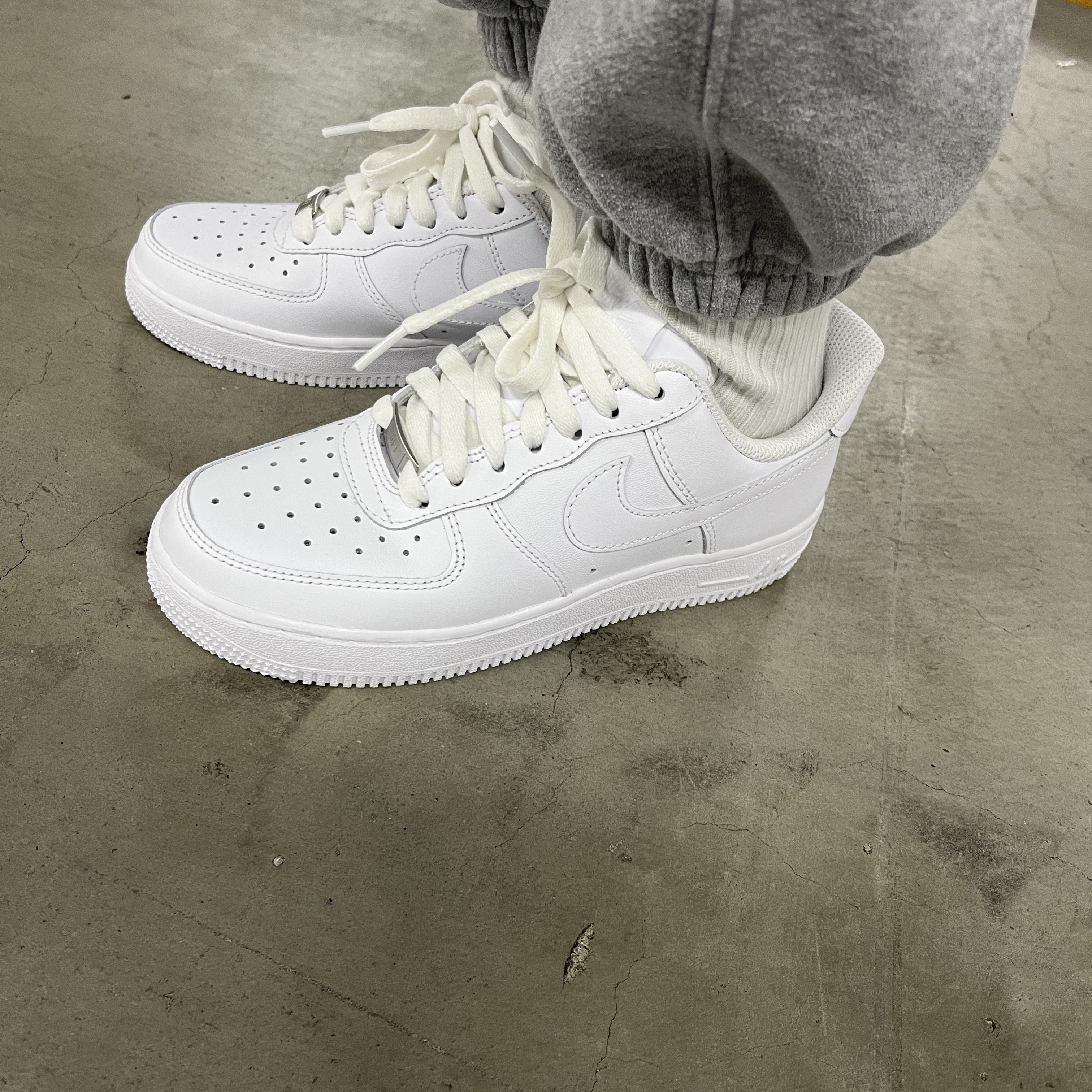 Nike Air Force 1 '07 Low White 착용 스타일