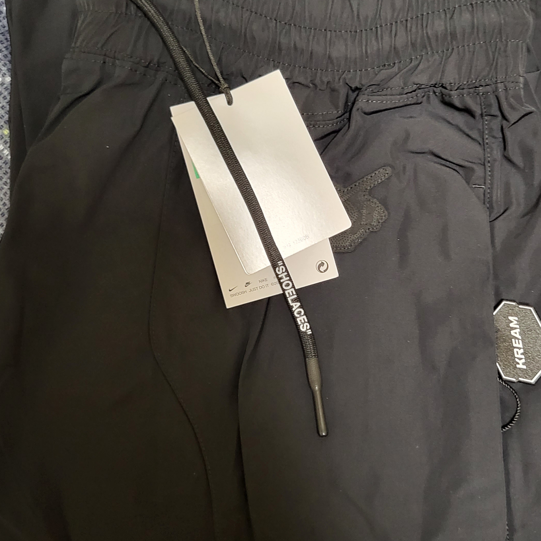 Nike x Off-White NRG Track Pants Black - Asia 착용 스타일