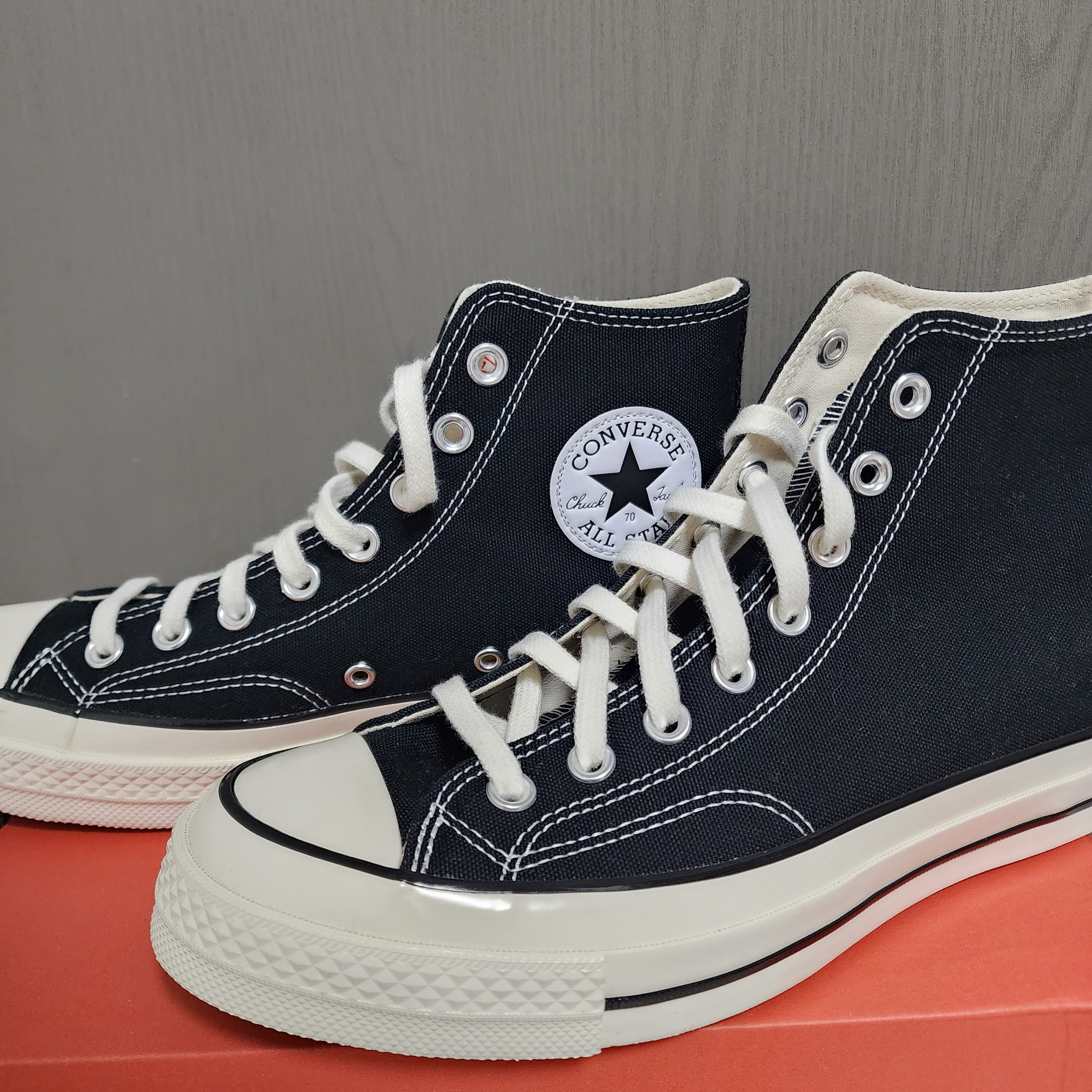 Converse Chuck 70 Hi Black 착용 스타일