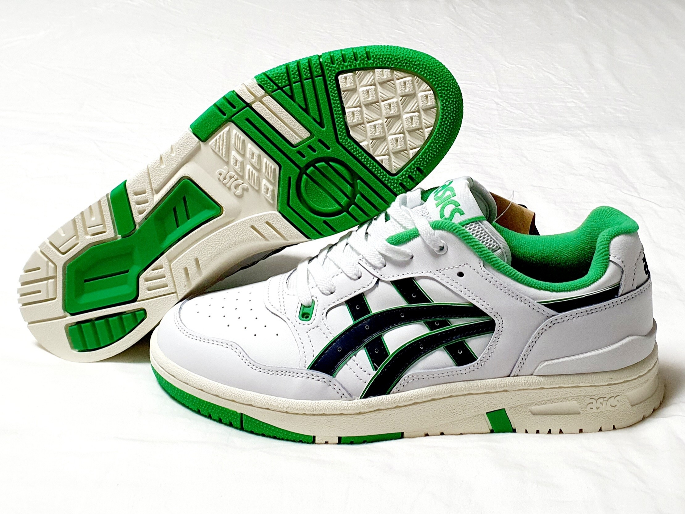 Asics EX89 White French Blue 착용 스타일 - 1
