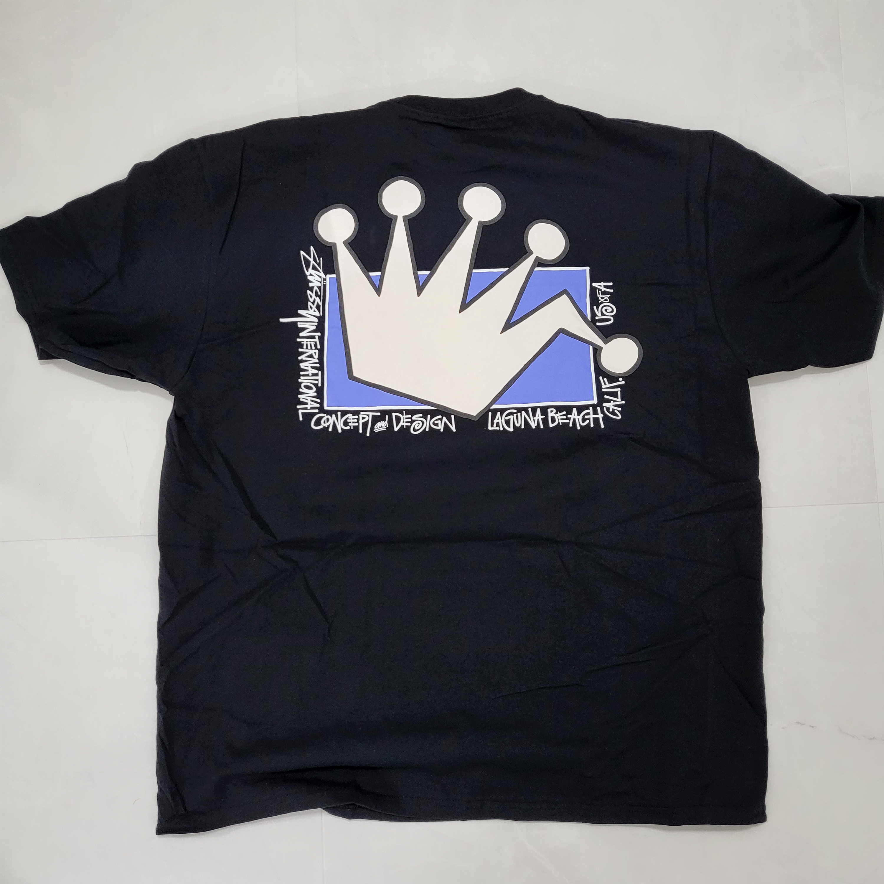 Stussy Lb Crown T-Shirt Black 착용 스타일