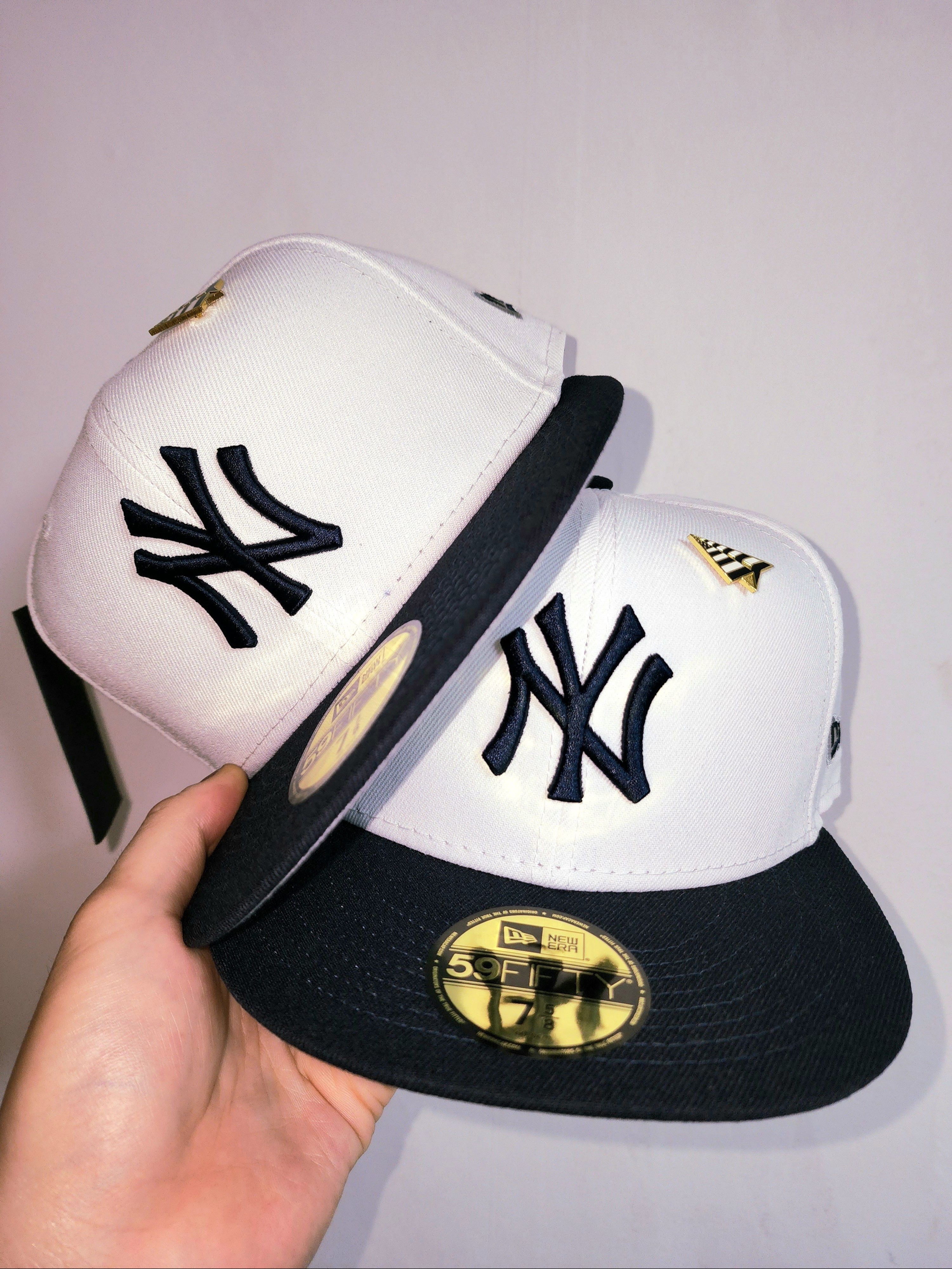 Thisisneverthat x New Era x MLB New York Yankees Unstructured 2-Tone Ball Cap White 착용 스타일