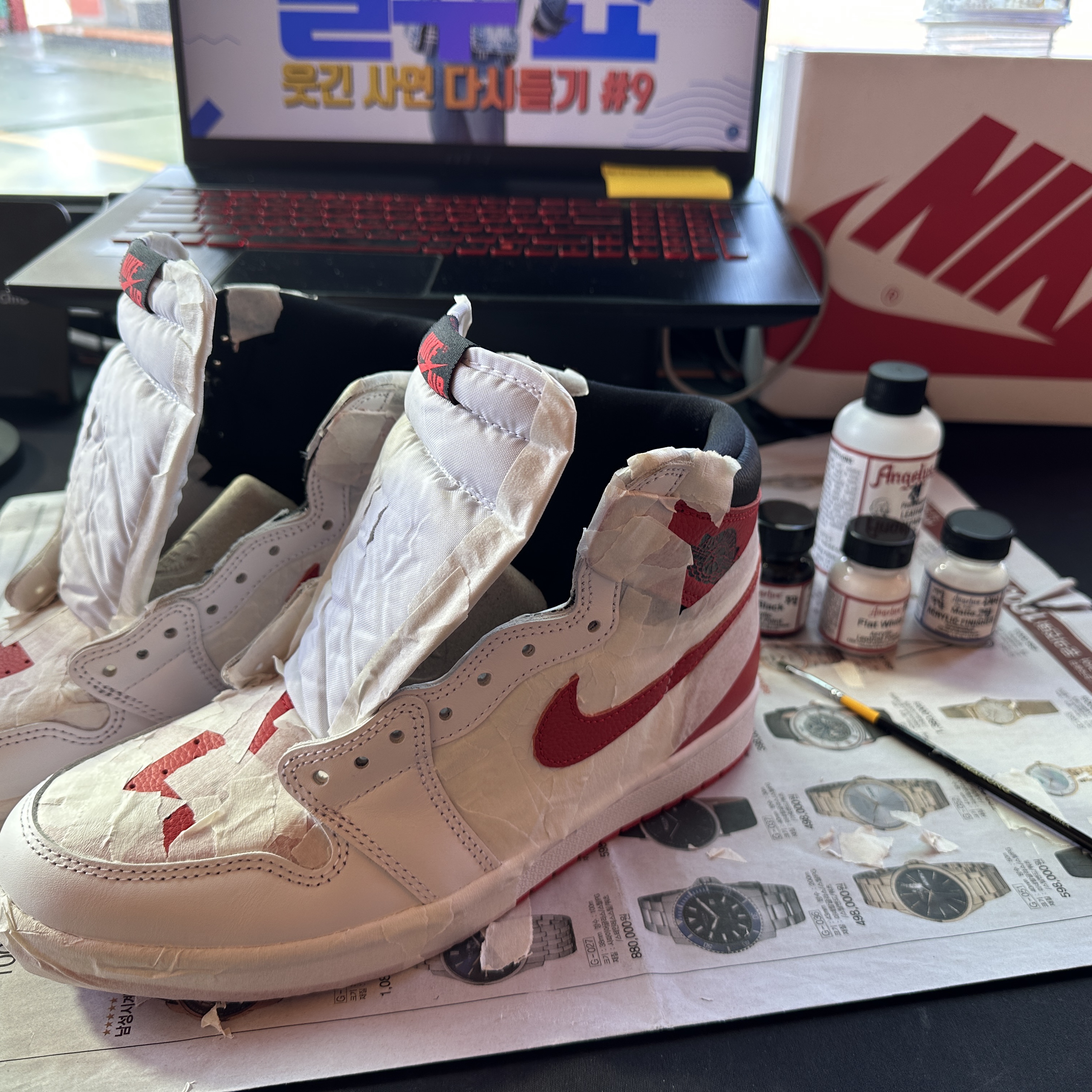 Jordan 1 Retro High OG Heritage 착용 스타일 - 3