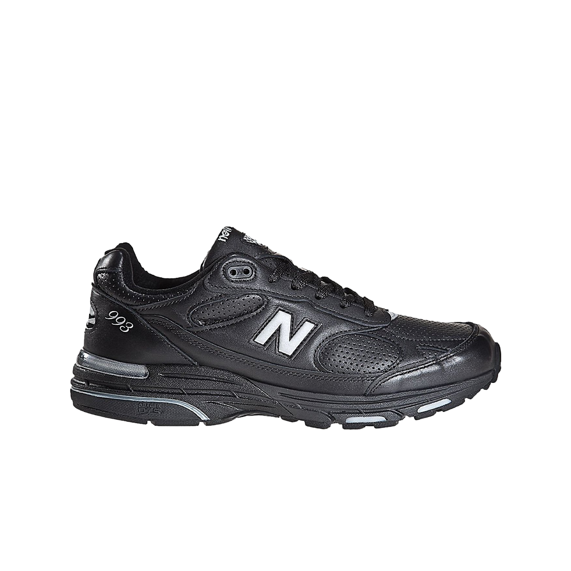 뉴발란스 993 메이드 인 USA 레더 블랙 - D 스탠다드(New Balance 993 Made in USA Leather Black - D Standard)