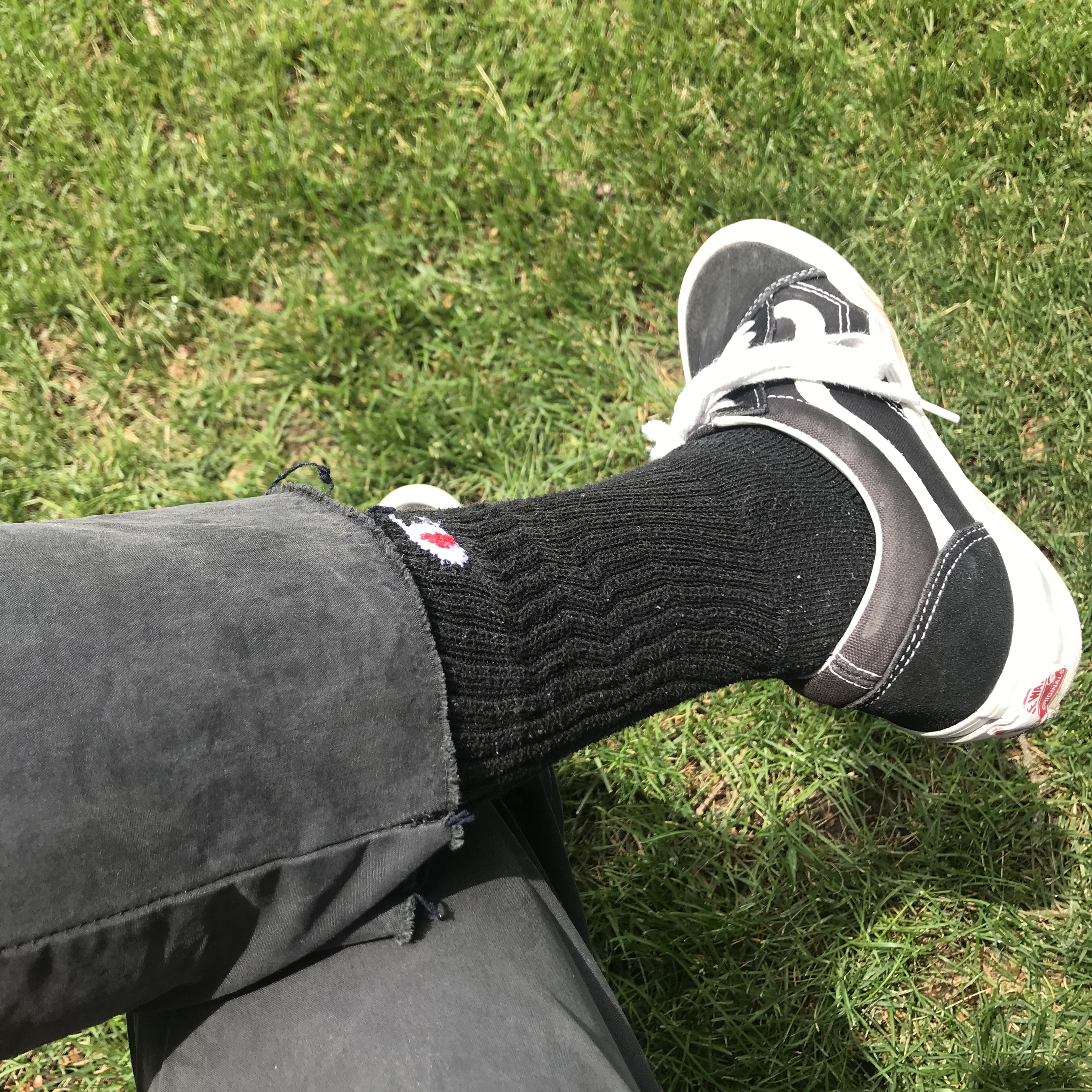 Vans Vault OG Old Skool LX Black 착용 스타일
