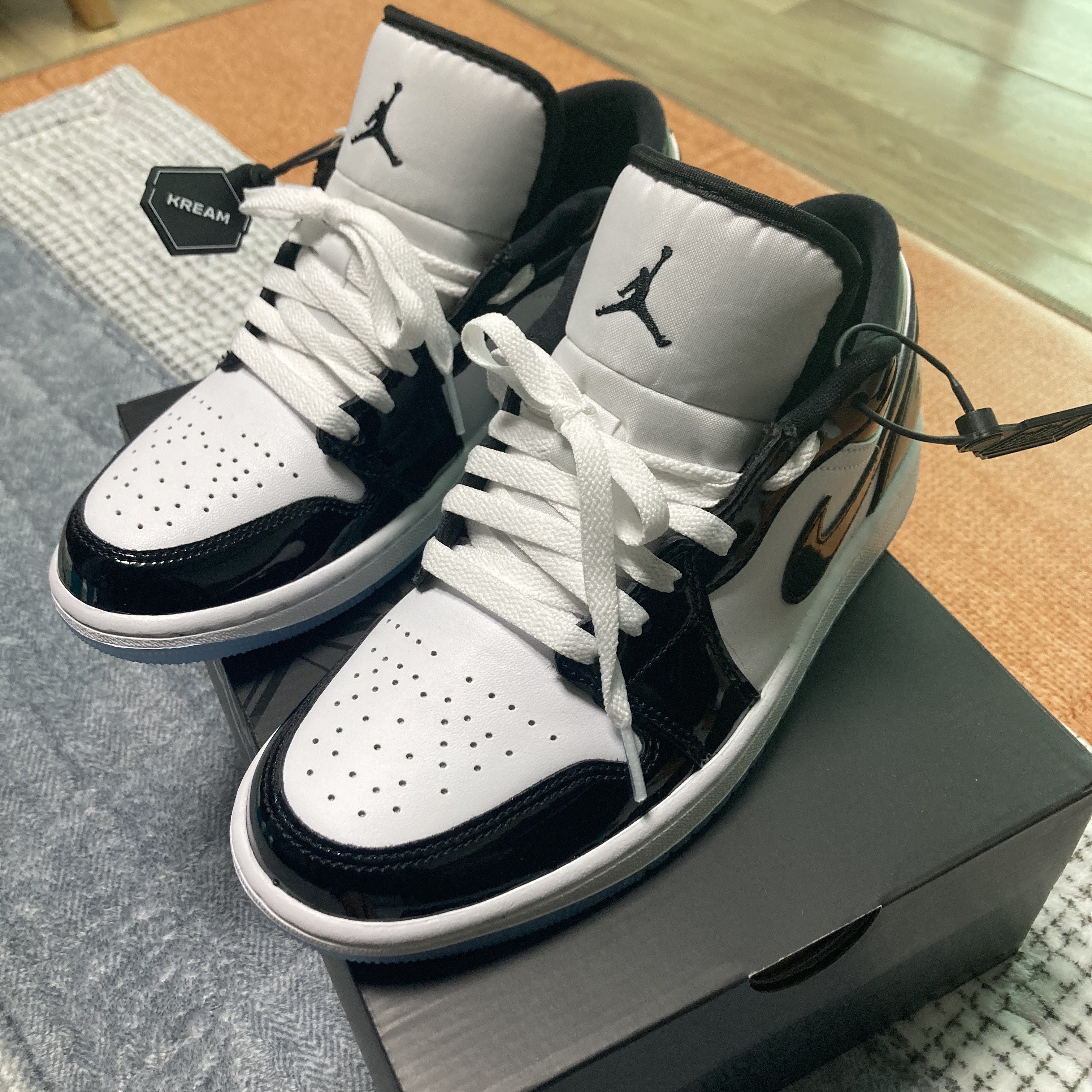 Jordan 1 Low SE Concord 착용 스타일 - 1