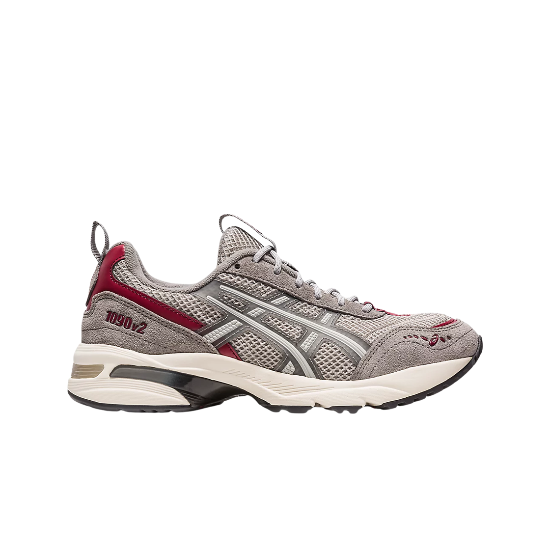 (W) 아식스 젤 1090 V2 오이스터 그레이 클레이 그레이((W) Asics Gel-1090 V2 Oyster Grey Clay Grey)