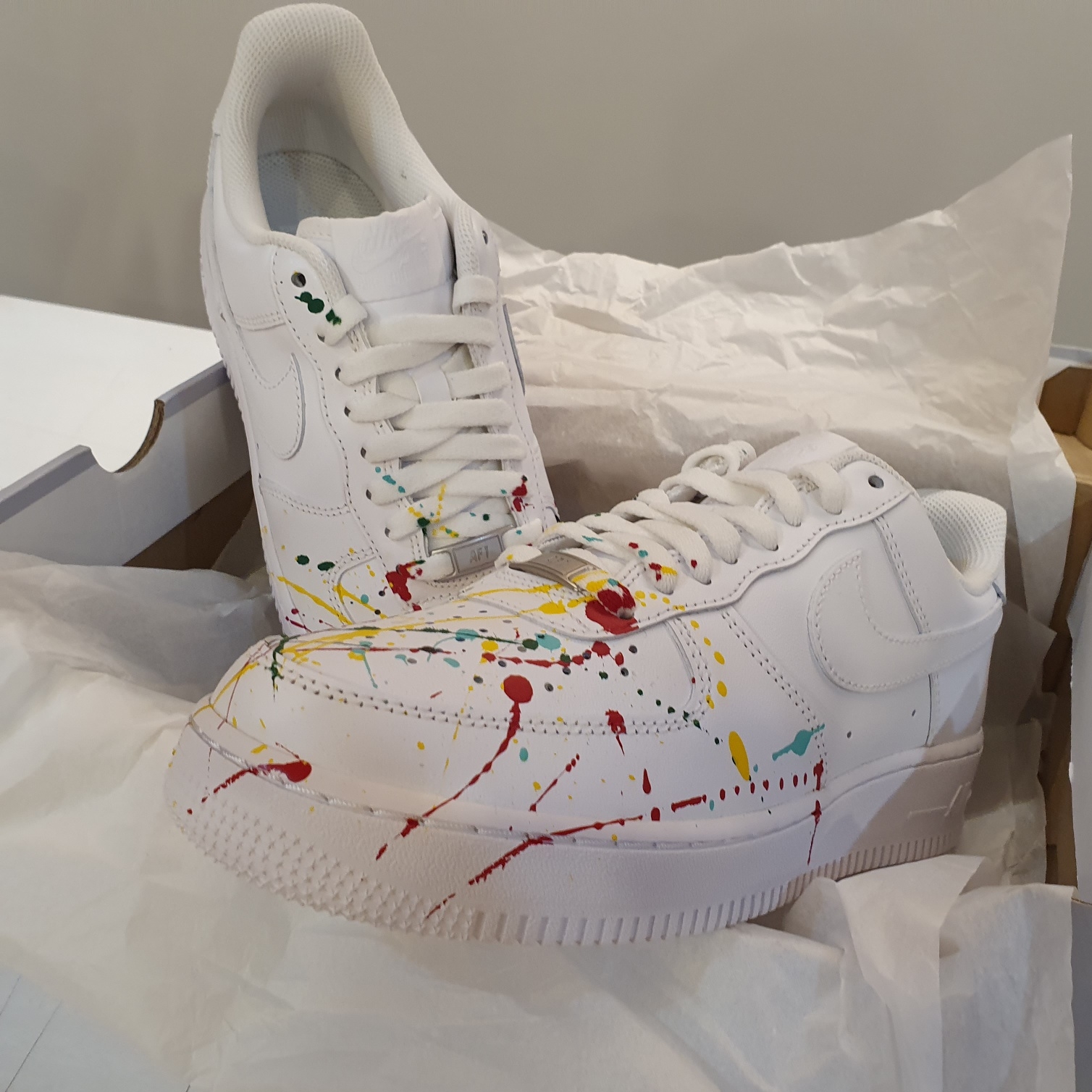 Nike Air Force 1 '07 Low White 착용 스타일