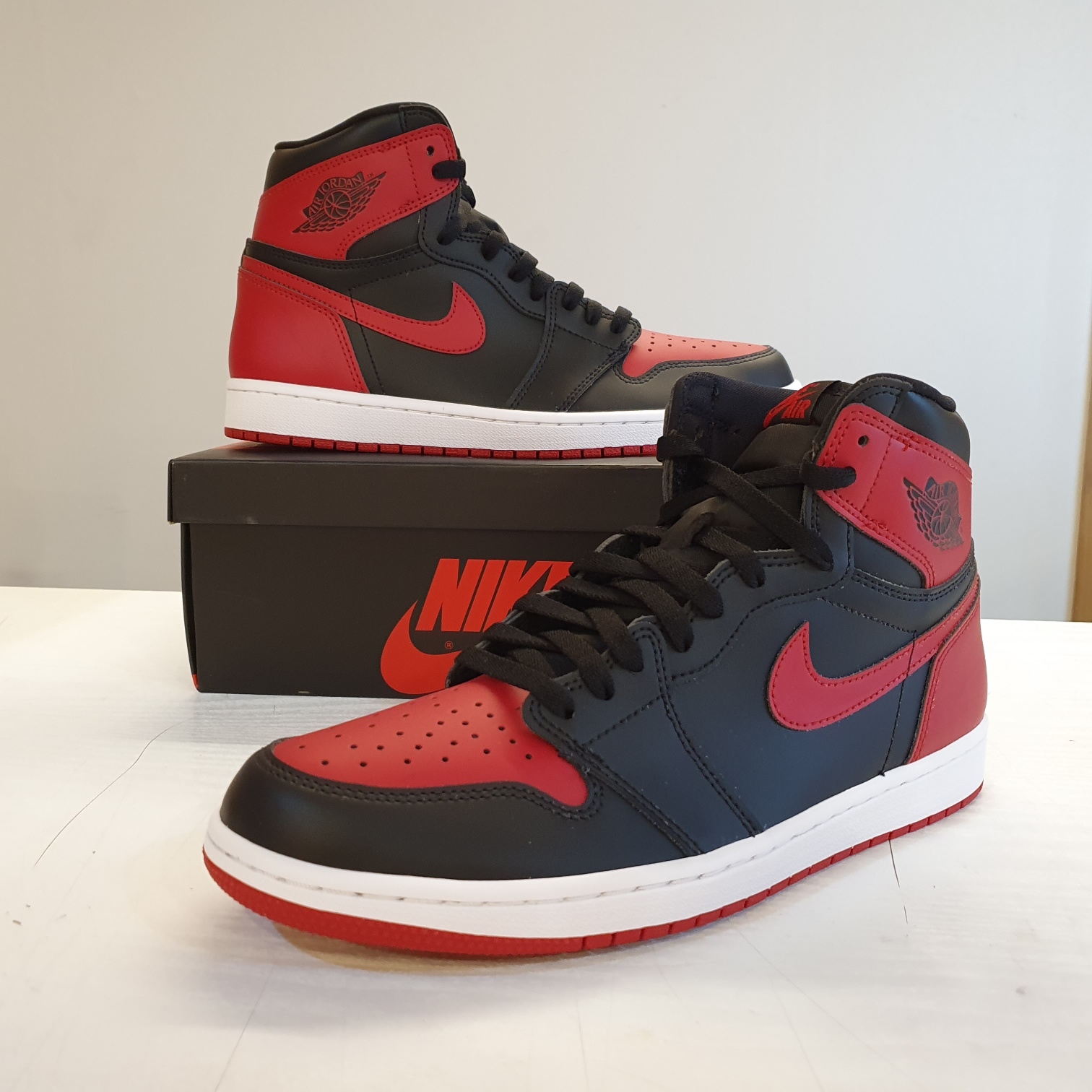 Jordan 1 Retro High OG Patent Bred 착용 스타일