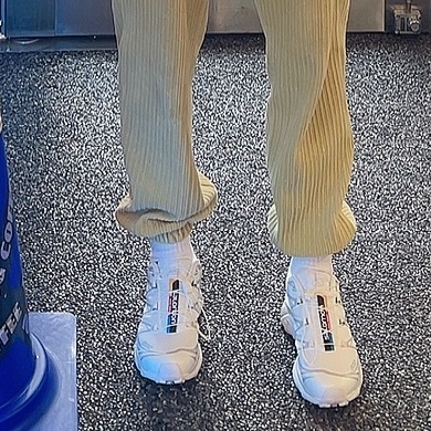 Salomon XT-6 ADV White 착용 스타일 - 2