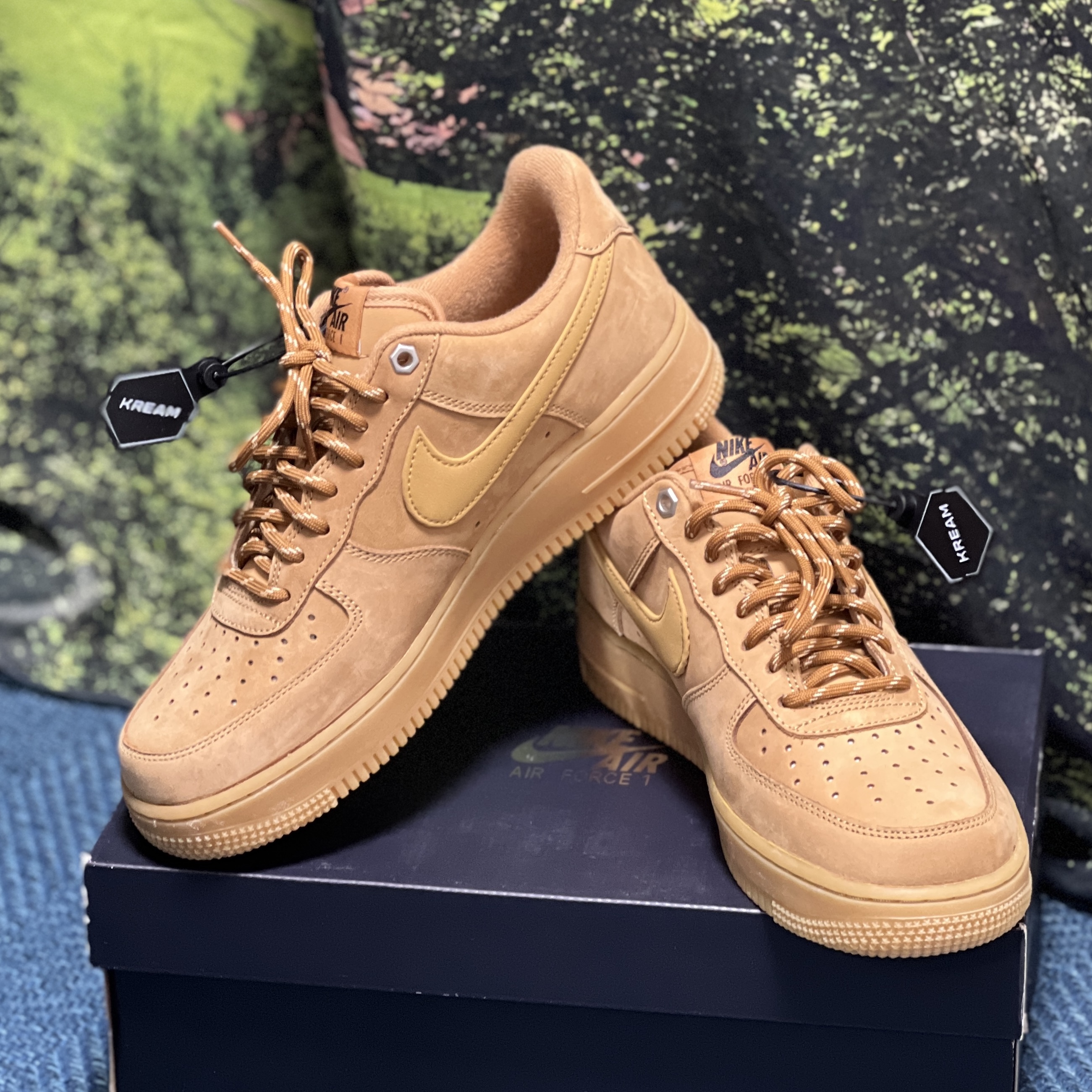Nike Air Force 1 '07 WB Flax 착용 스타일 - 1
