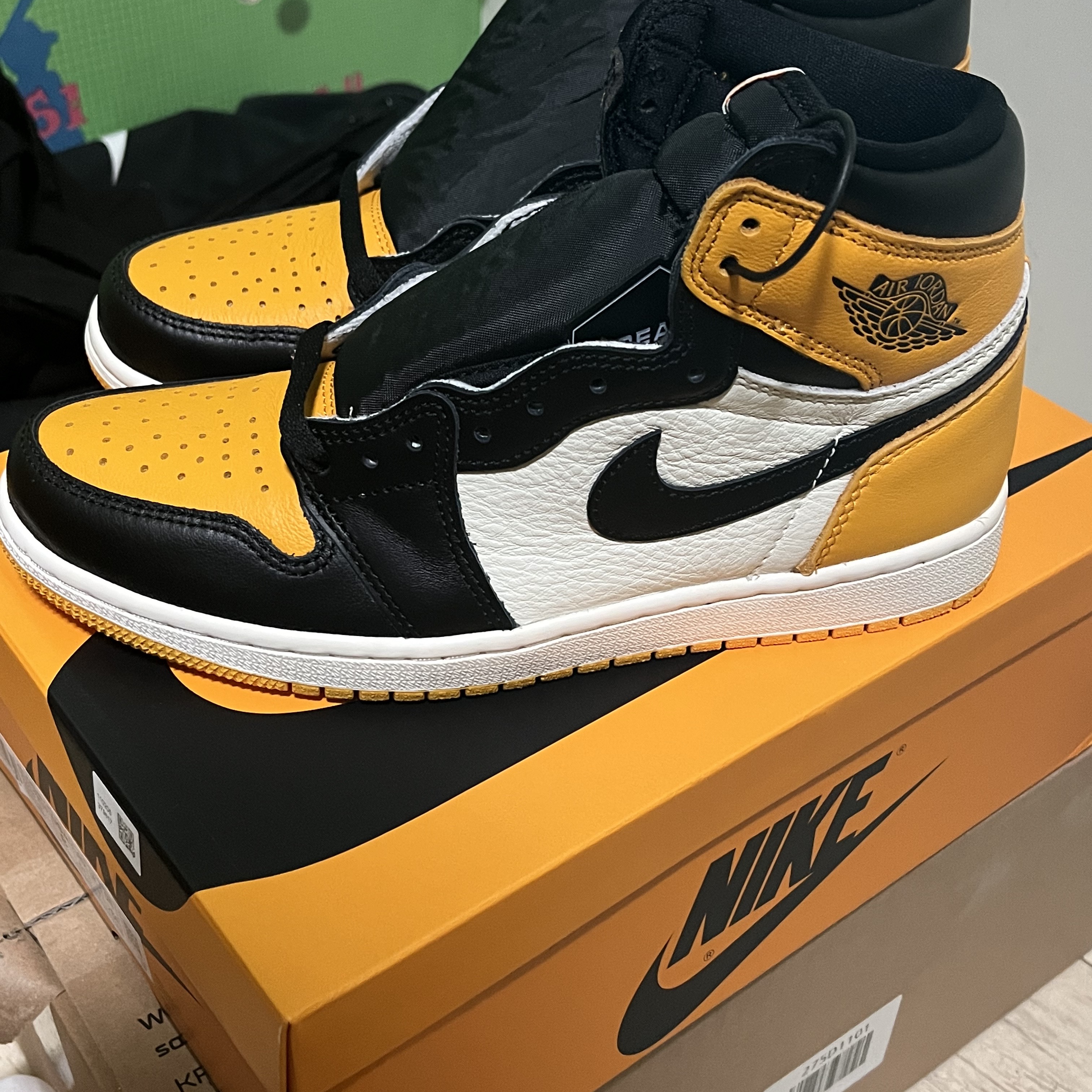 (GS) Jordan 1 Retro High OG Taxi 착용 스타일