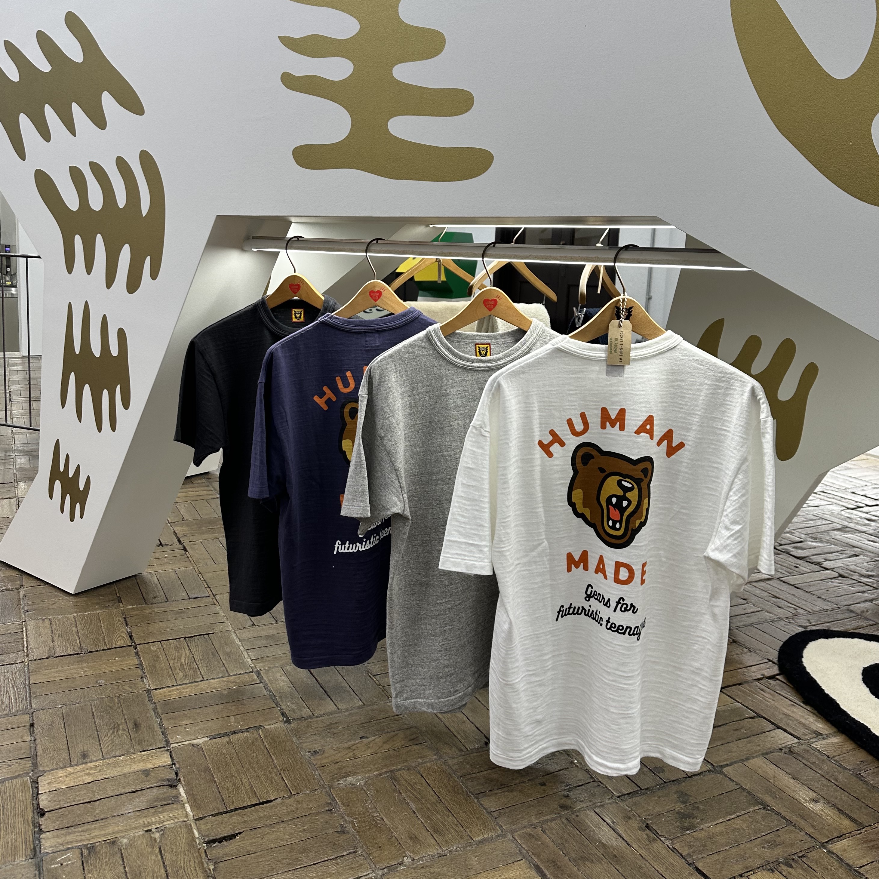 Human Made Pocket T-Shirt #1 White 착용 스타일 - 1