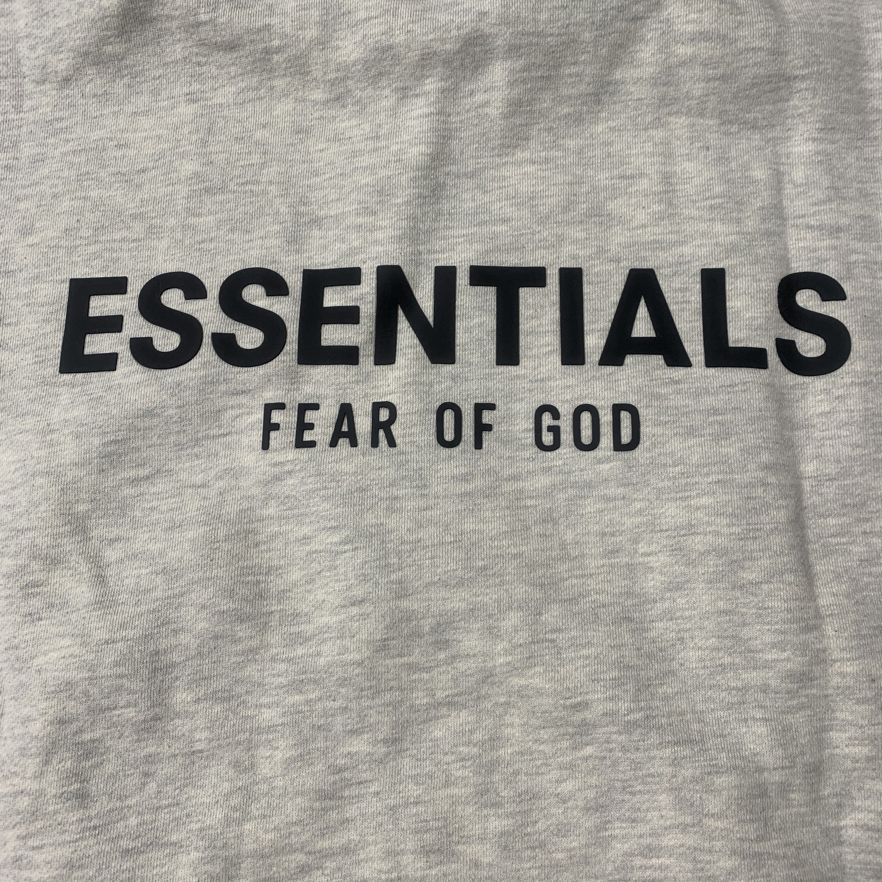 Essentials Mockneck Half-Zip Oatmeal - 21SS 착용 스타일 - 1