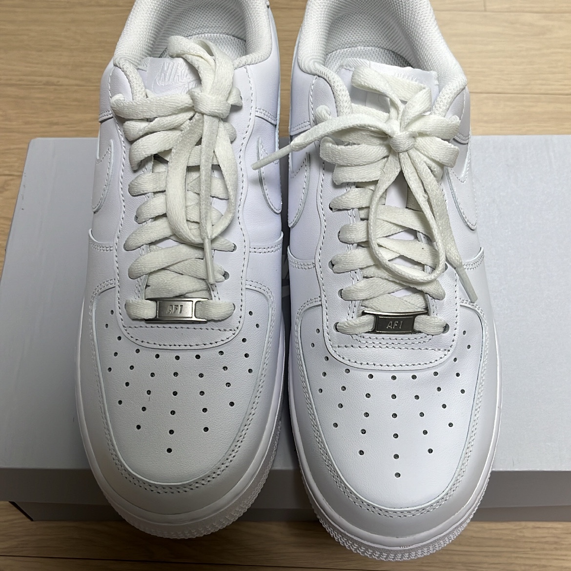 Nike Air Force 1 '07 Low White 착용 스타일 - 1