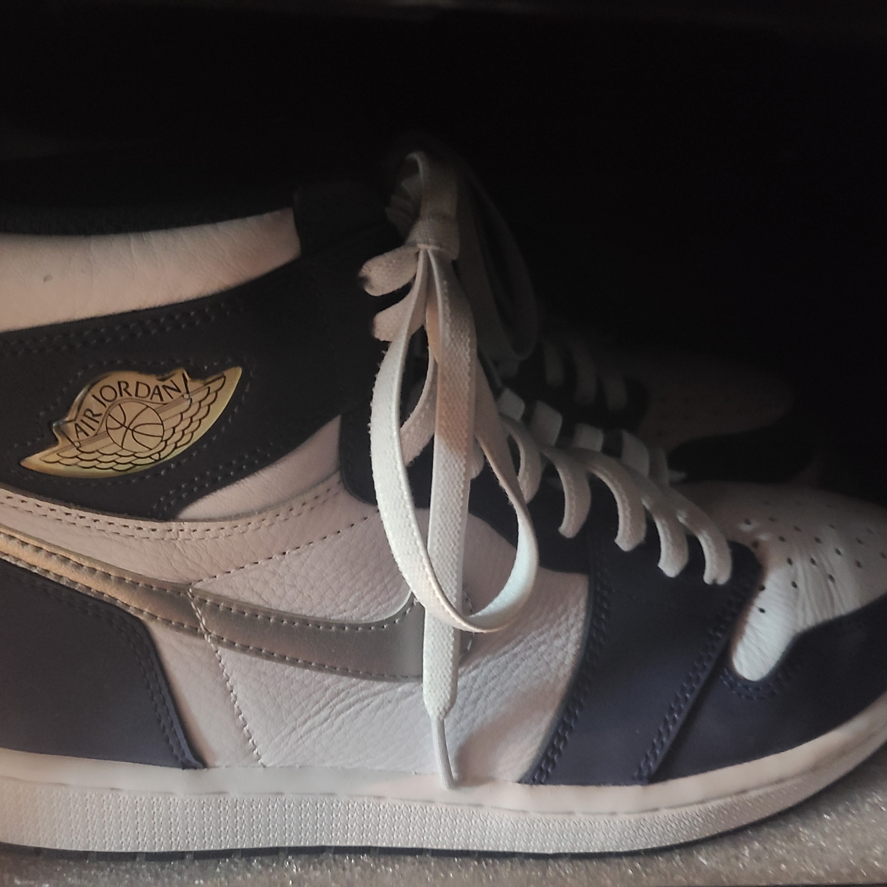 Jordan 1 Retro High OG CO.JP Midnight Navy 착용 스타일
