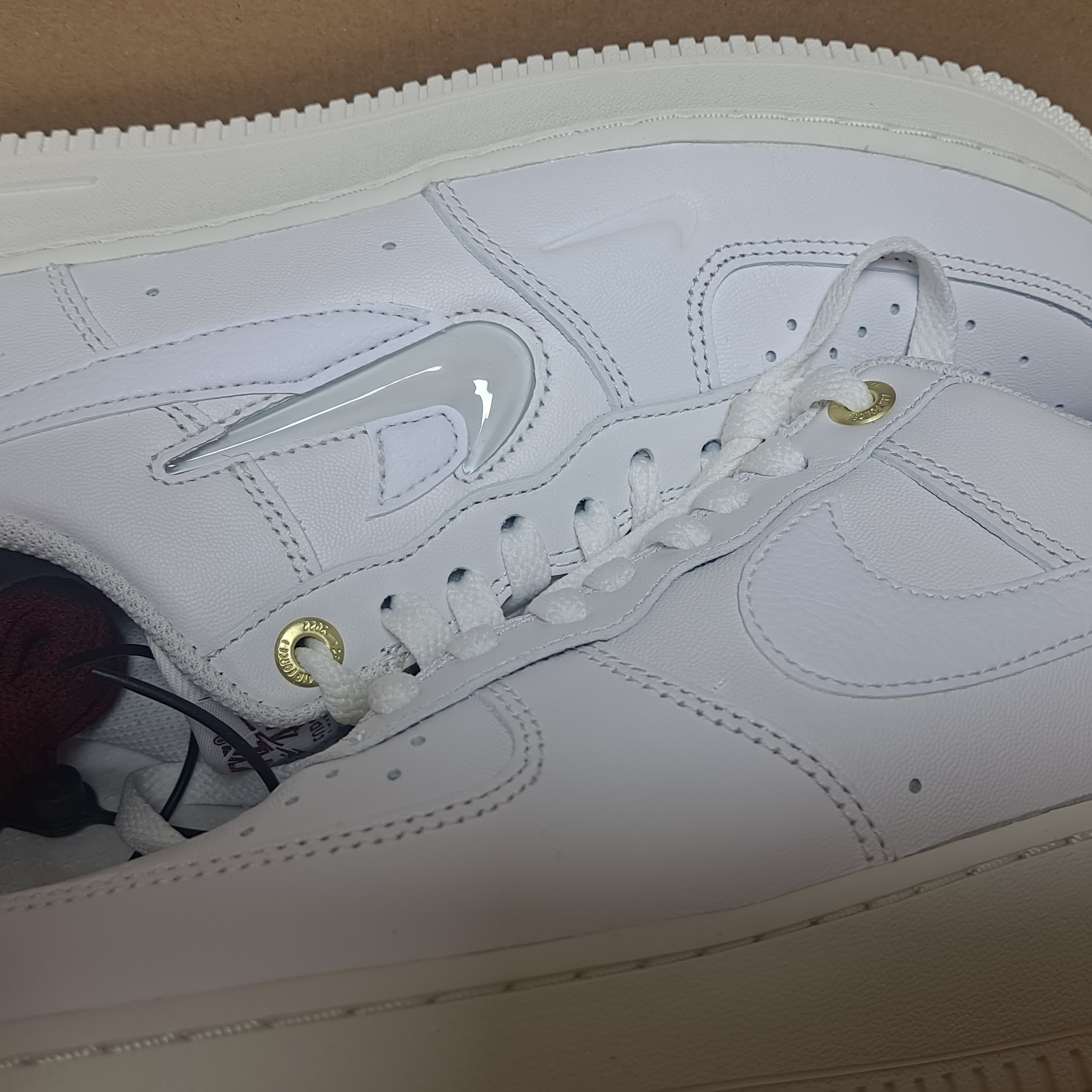 Nike Air Force 1 '07 PRM 40th Anniversary Join Forces White 착용 스타일