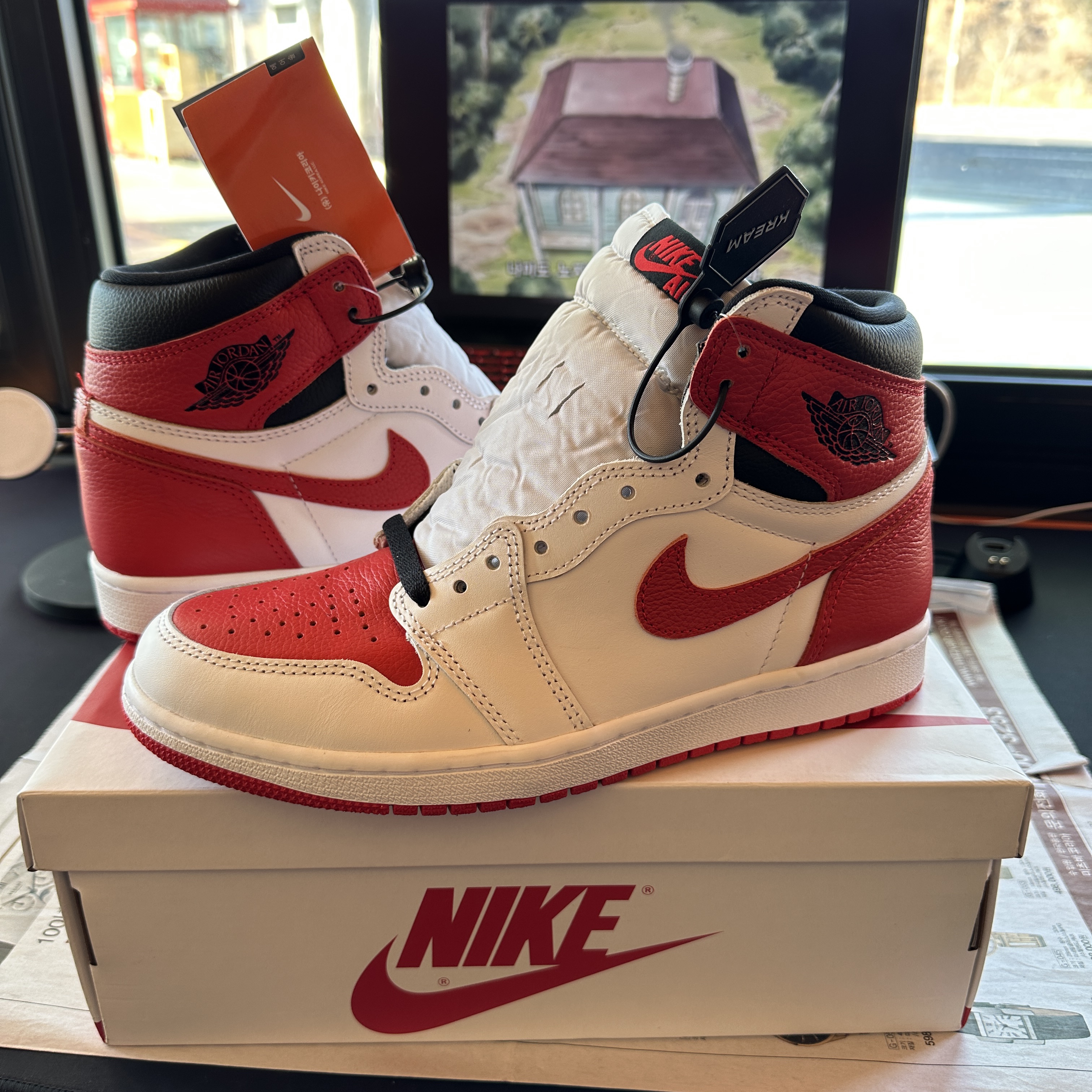 Jordan 1 Retro High OG Heritage 착용 스타일 - 1