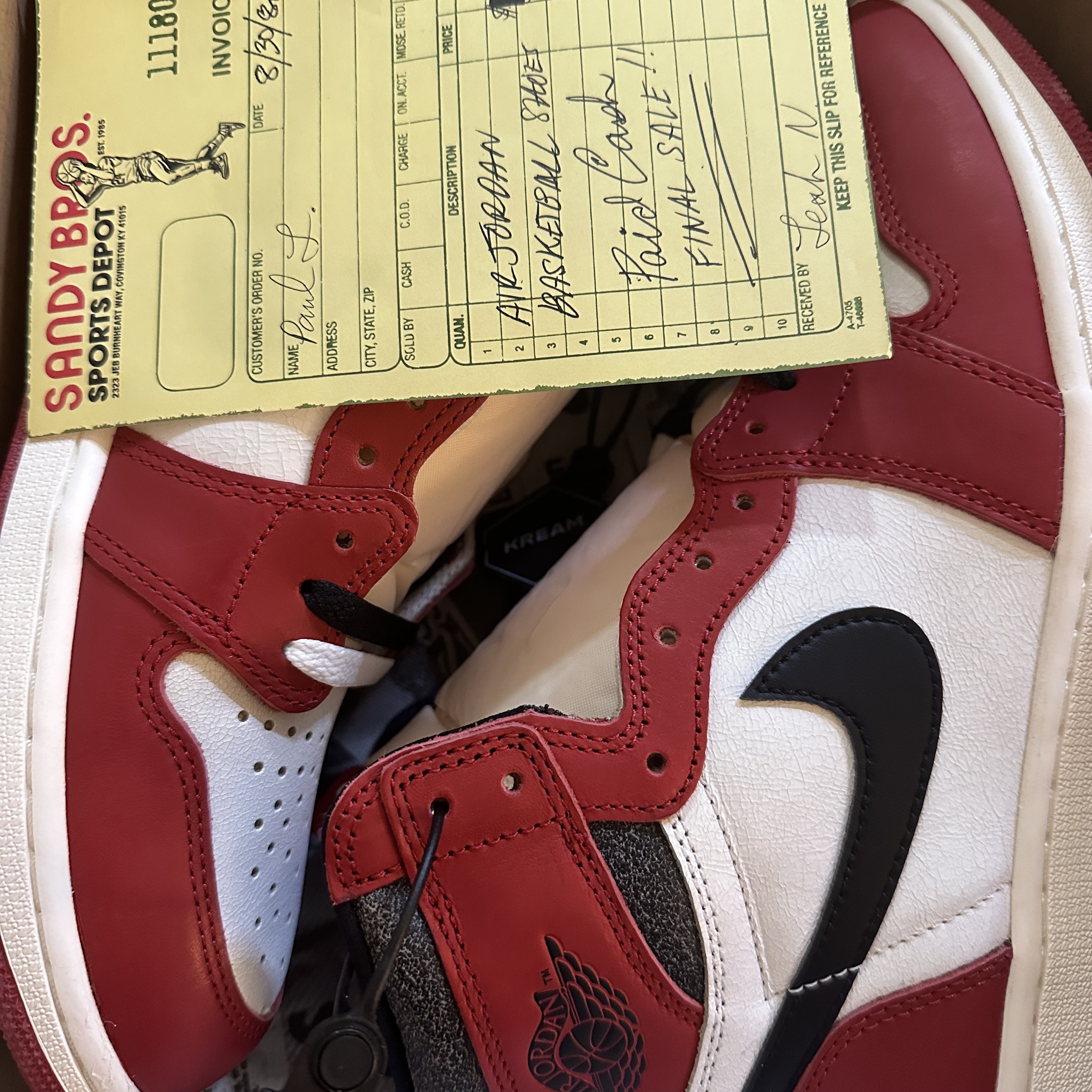 Jordan 1 Retro High OG Chicago 2022 착용 스타일 - 2