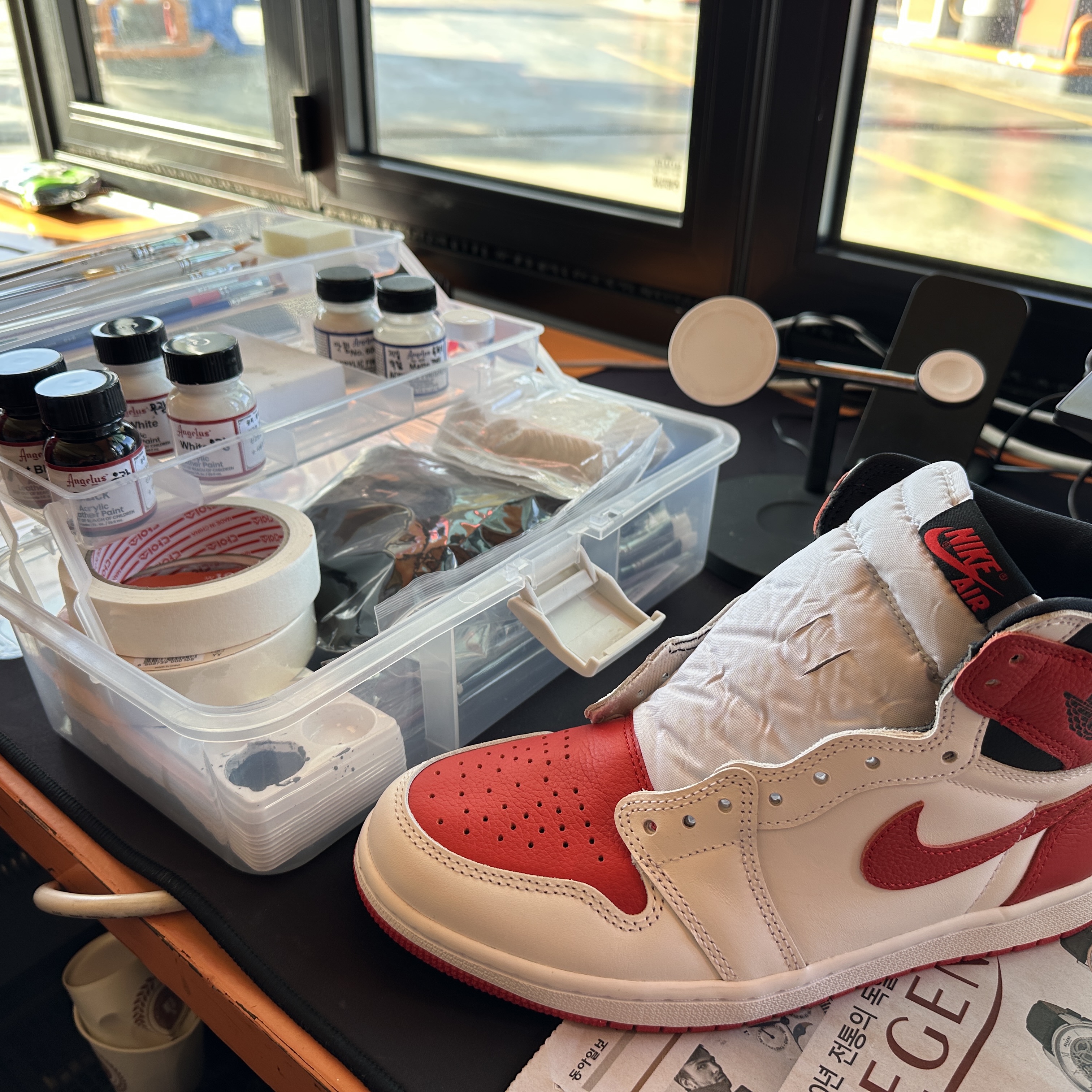 Jordan 1 Retro High OG Heritage 착용 스타일 - 2