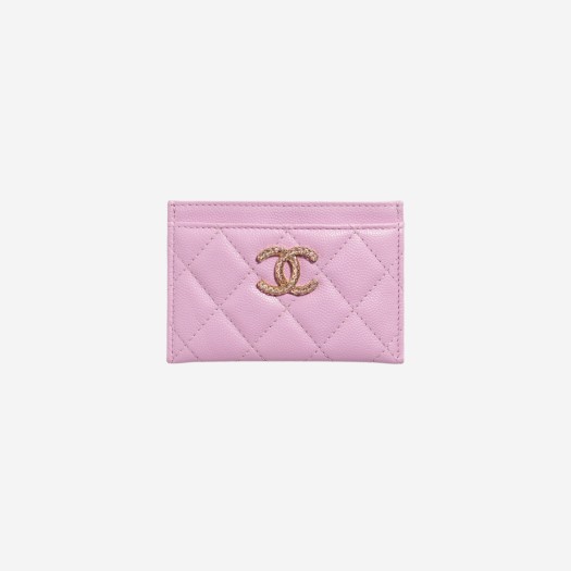 Chanel Zipped Coin Purse AP3082 Black in Grained Calfskin/Enamel