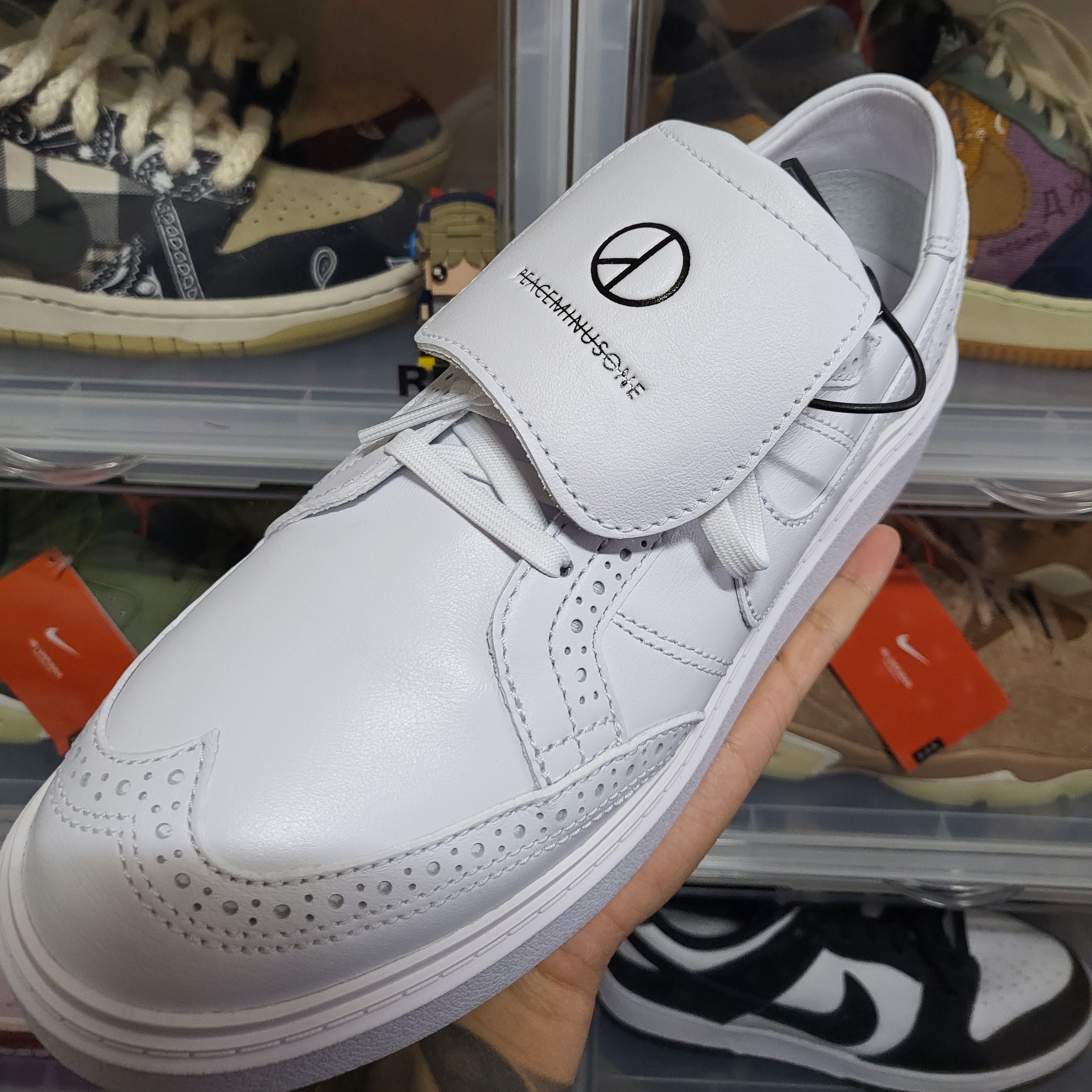 Nike x Peaceminusone Kwondo1 White 착용 스타일