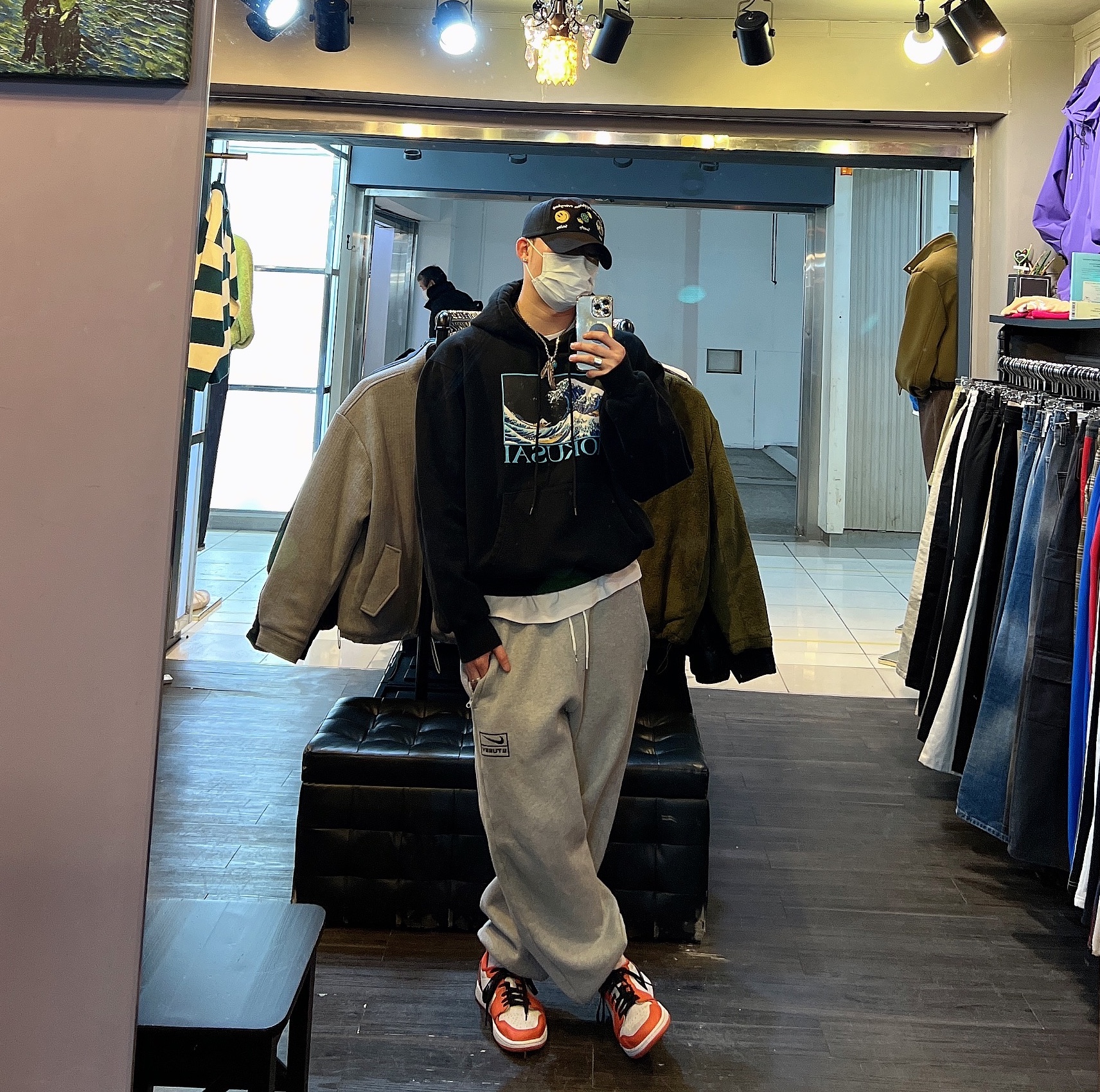 Jordan 1 Low OG Starfish 착용 스타일 - 1