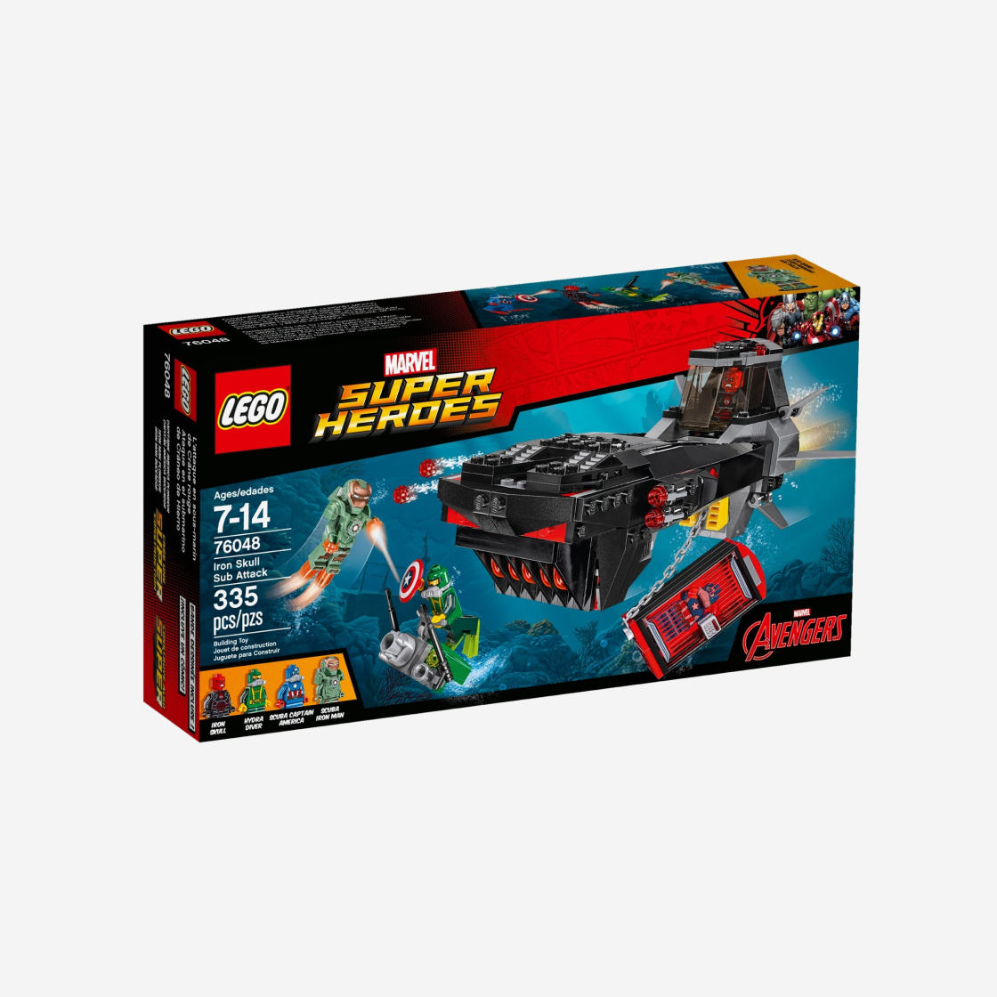 레고 마블 아이언 스컬 잠수함 공격(Lego Marvel Iron Skull Sub Attack) - 2