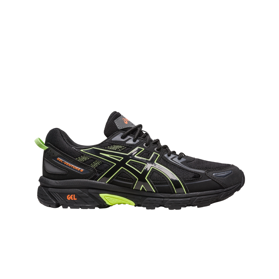 아식스 젤 벤쳐 6 블랙 라임 그린(Asics Gel-Venture 6 Black Lime Green)
