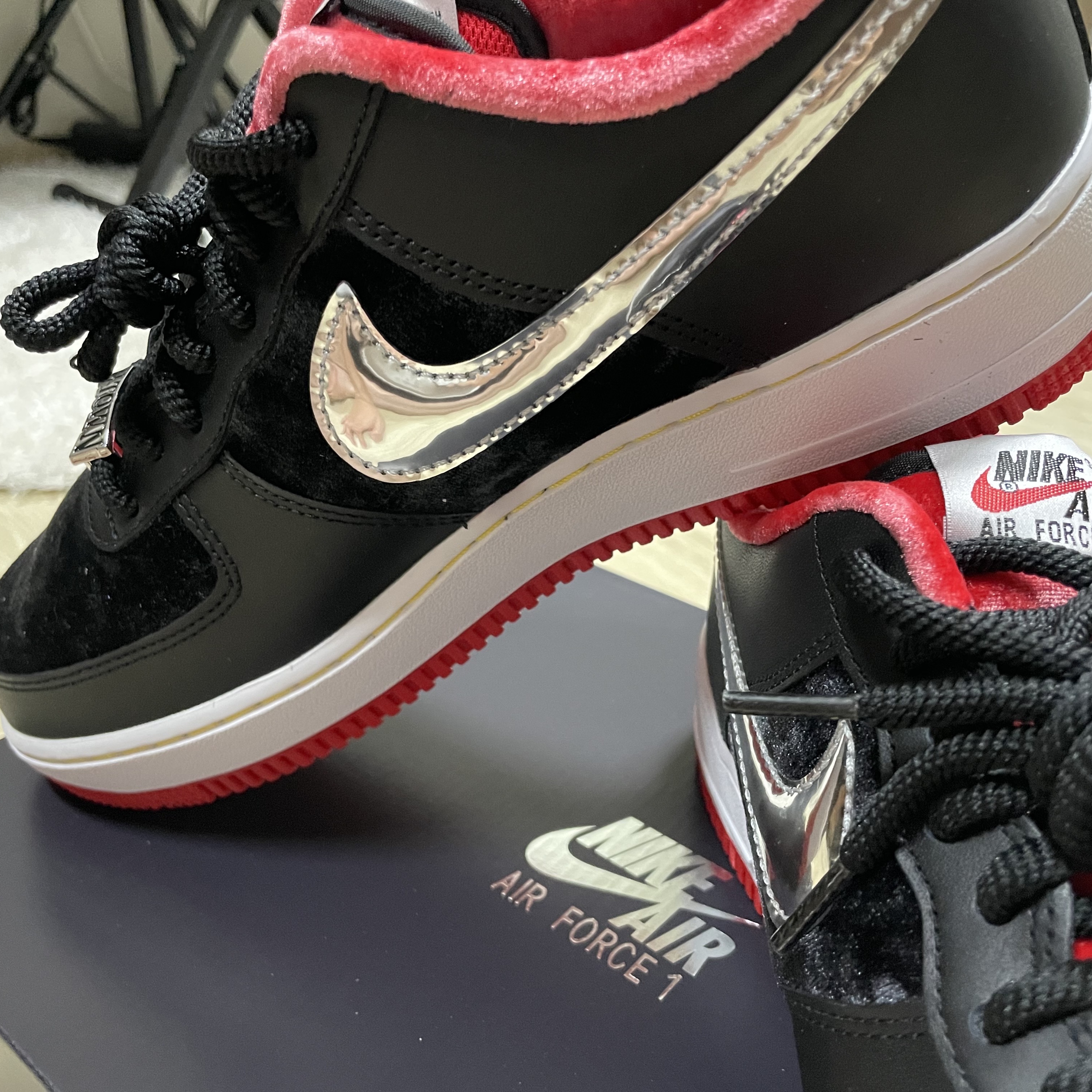 Nike Air Force 1 Low Premium Houston 착용 스타일 - 3