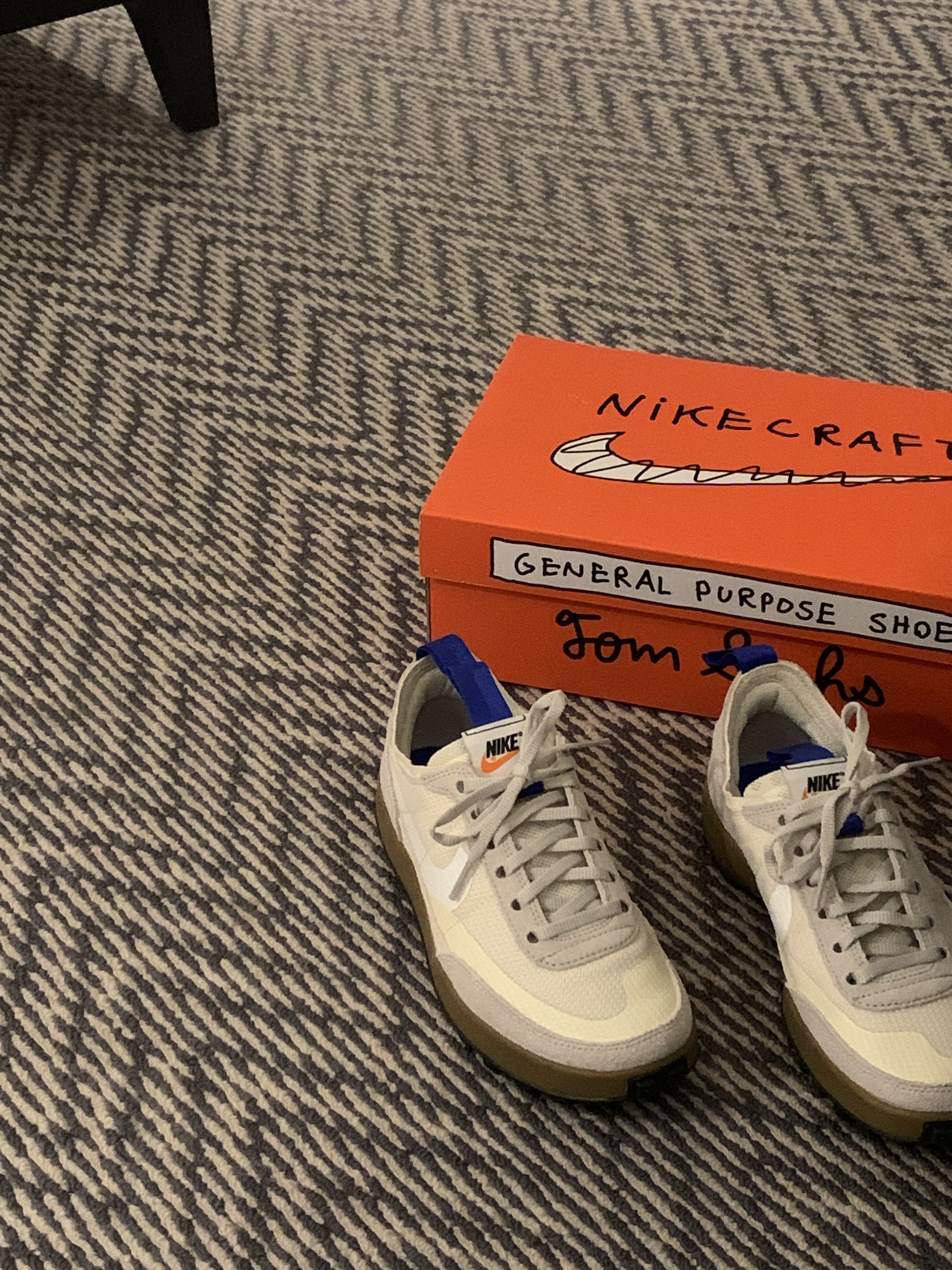 Nike x Tom Sachs General Purpose Shoe Light Cream 착용 스타일