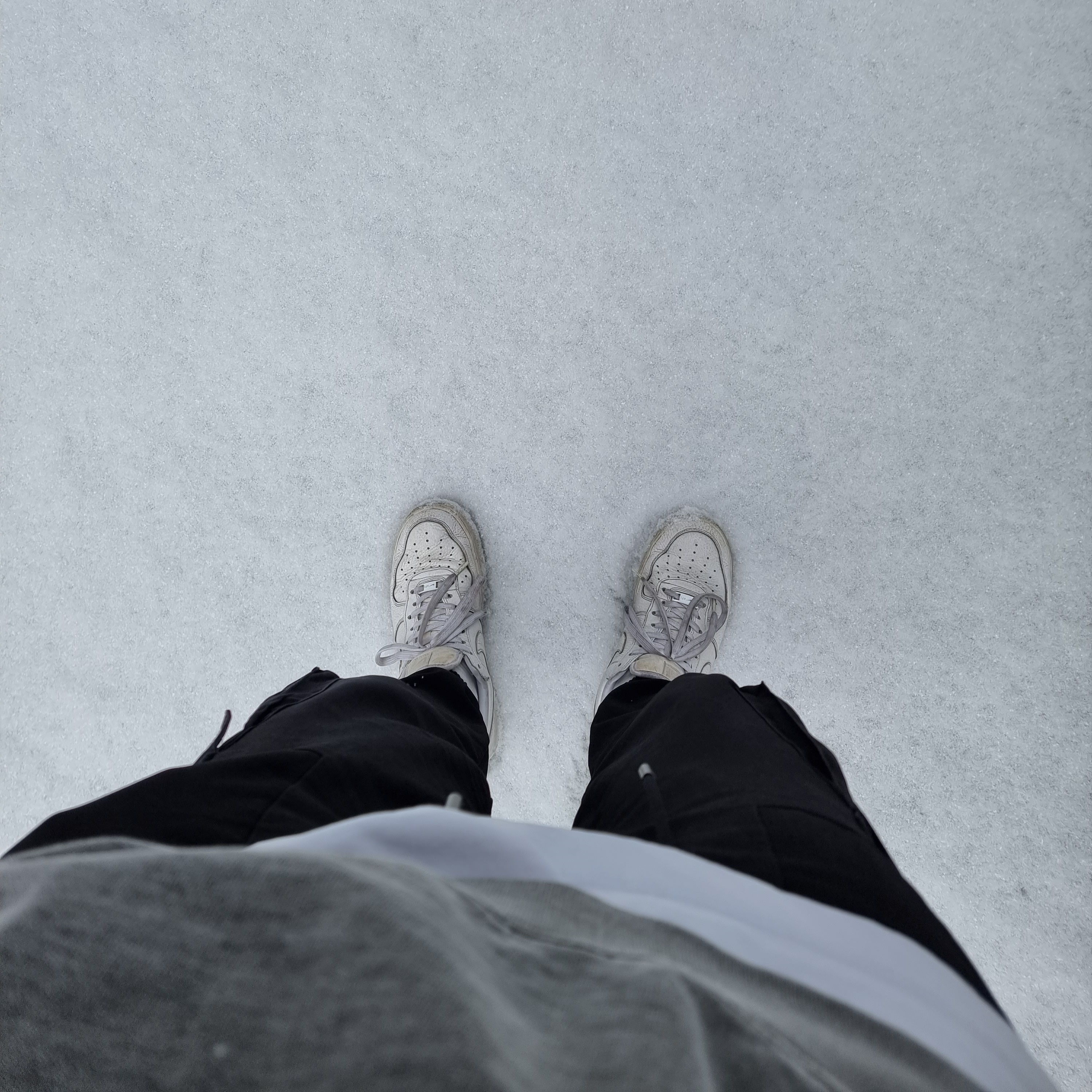 Nike Air Force 1 '07 Craft Vast Grey 착용 스타일