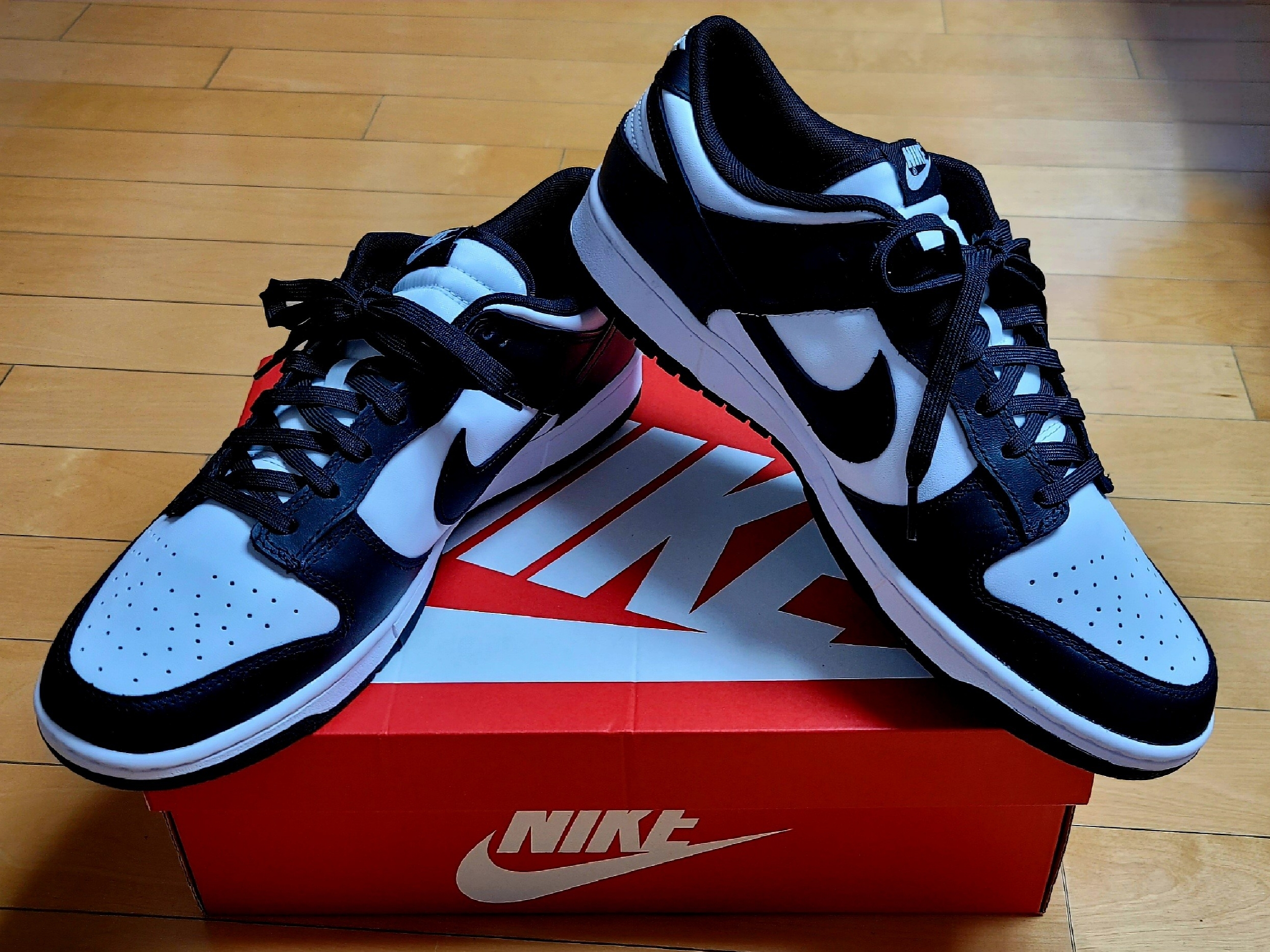Nike Dunk Low Retro Black 착용 스타일 - 3