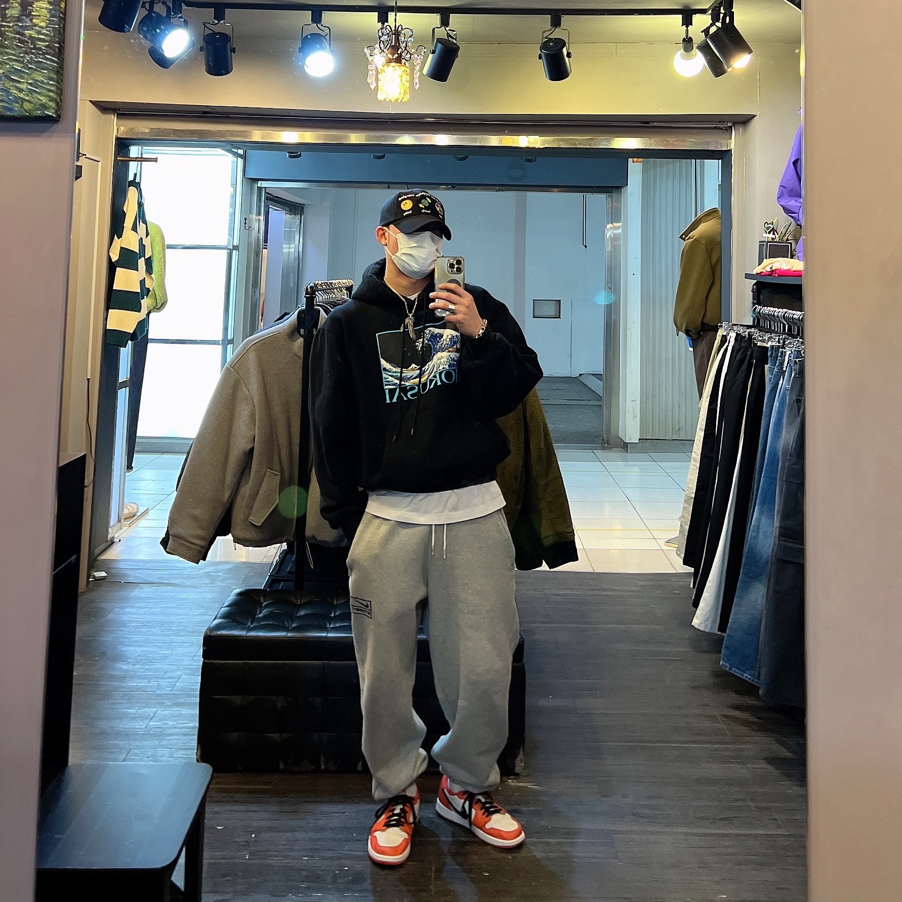 Jordan 1 Low OG Starfish 착용 스타일 - 2