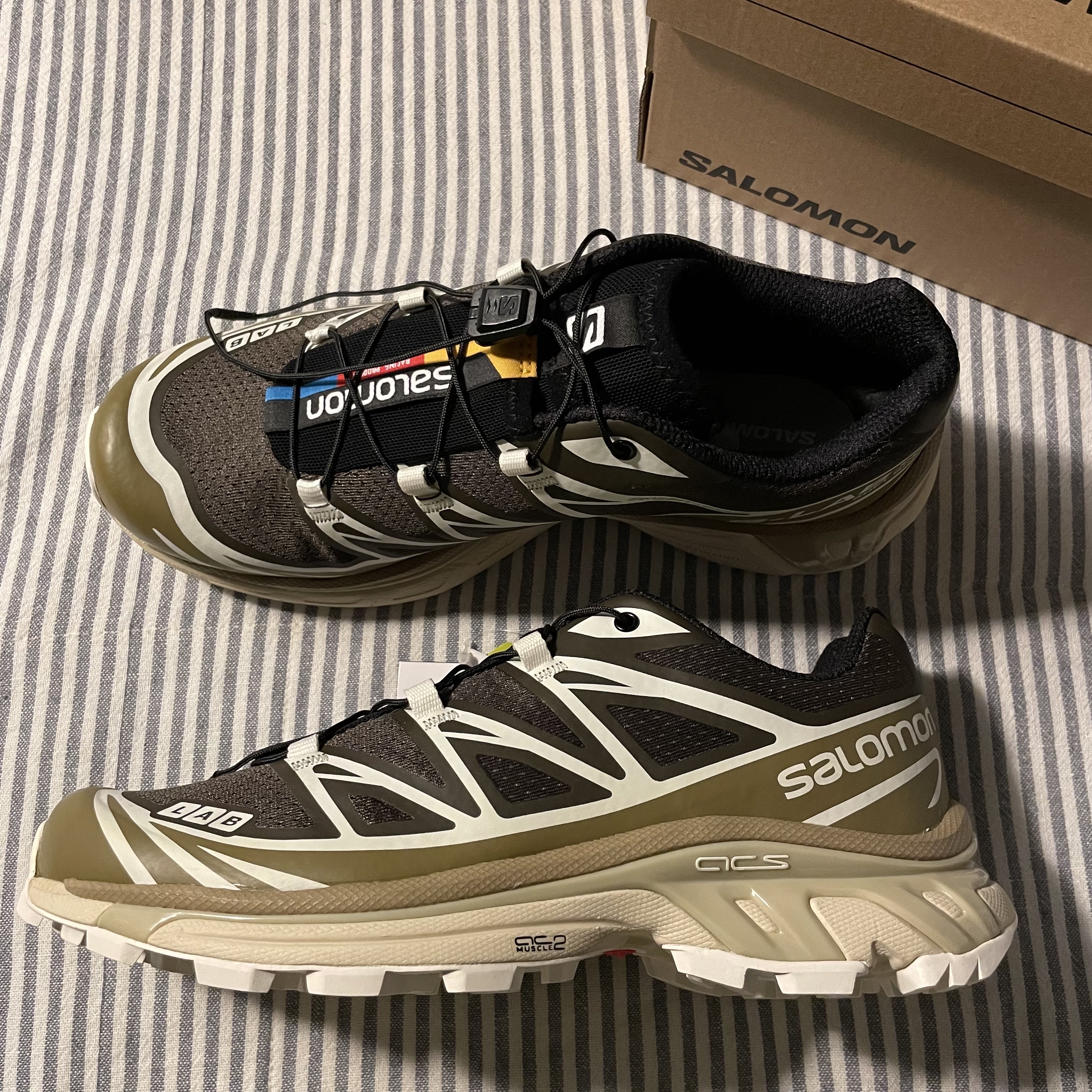 Salomon XT-6 ADV Wren Kangaroo 착용 스타일